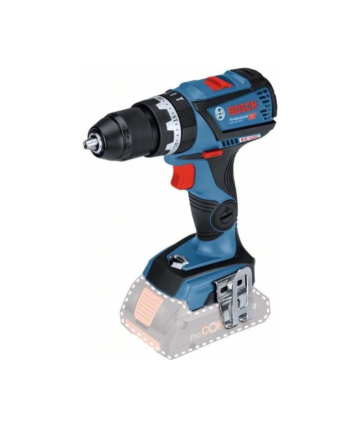 Bosch Professional Gsb 18V-60 C Solo Makine ürün görseli