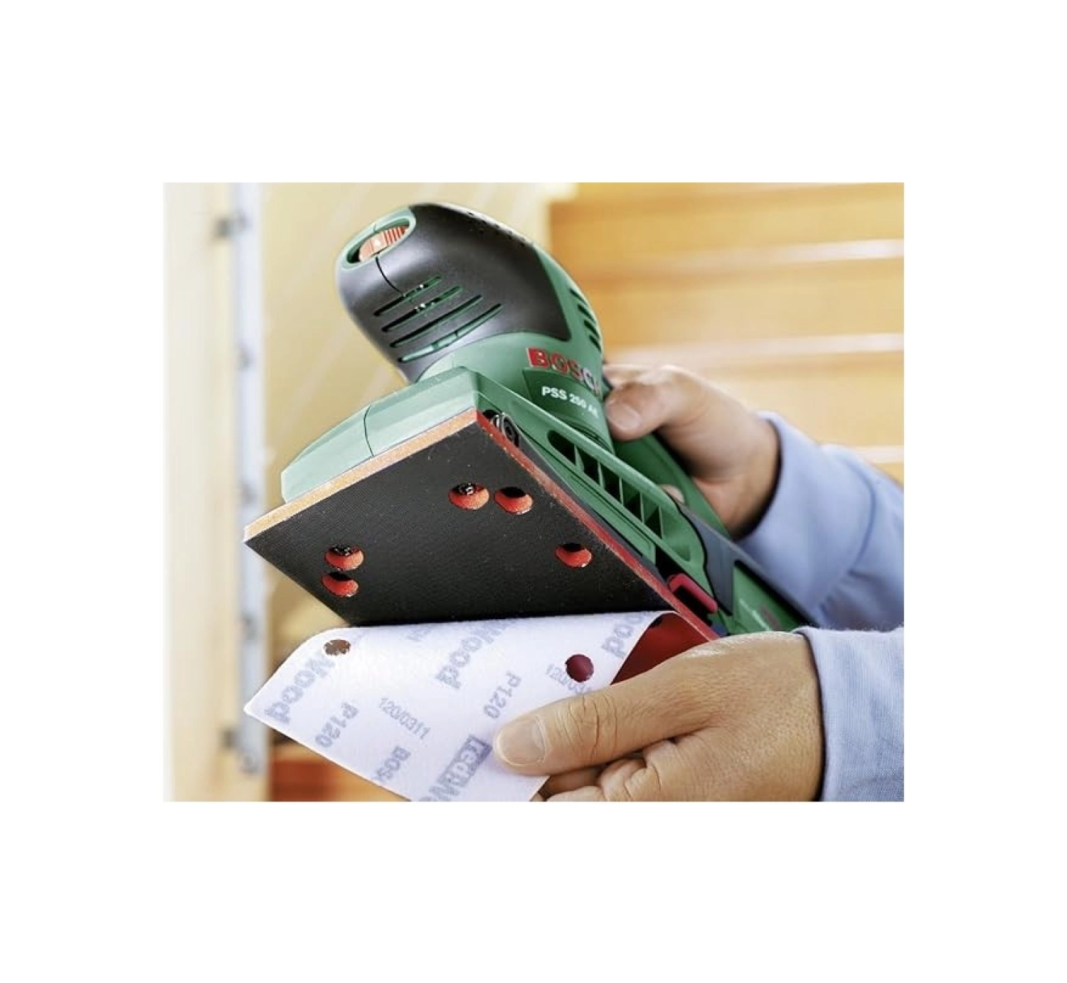 Bosch Pss 300 Ae-Elektrikli 250 Watt 115X230Mm Titreşimli Zımpara - Görsel 4