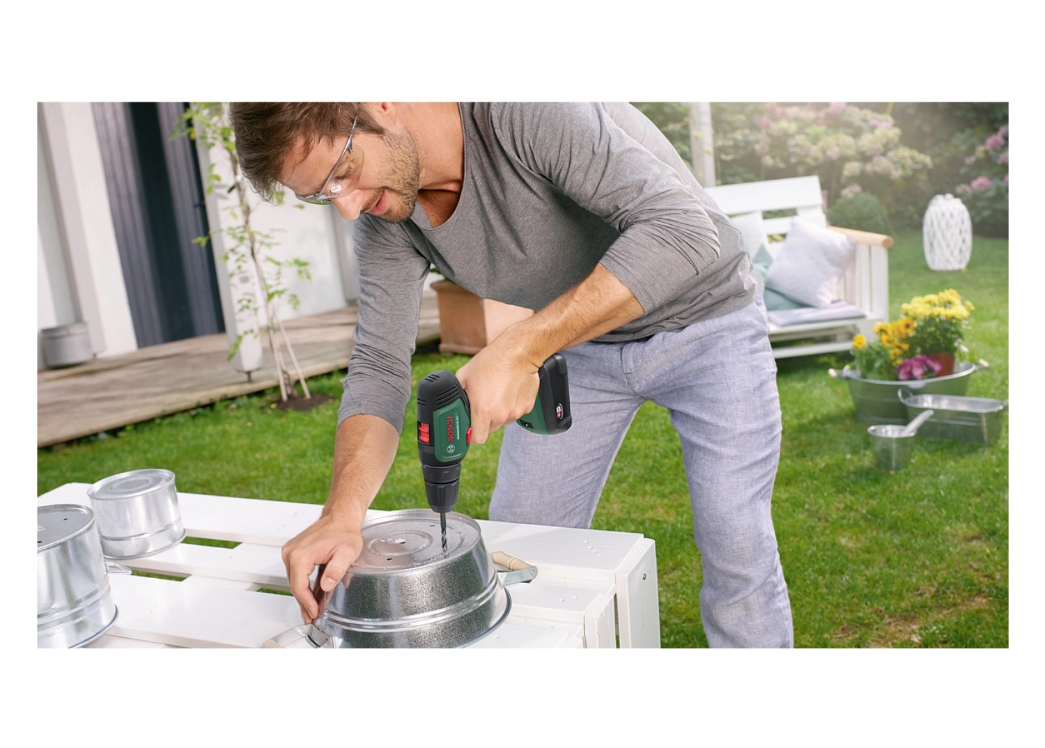 Bosch Universaldrill 18 (2X 1,5Ah) Çift Akülü - Görsel 4