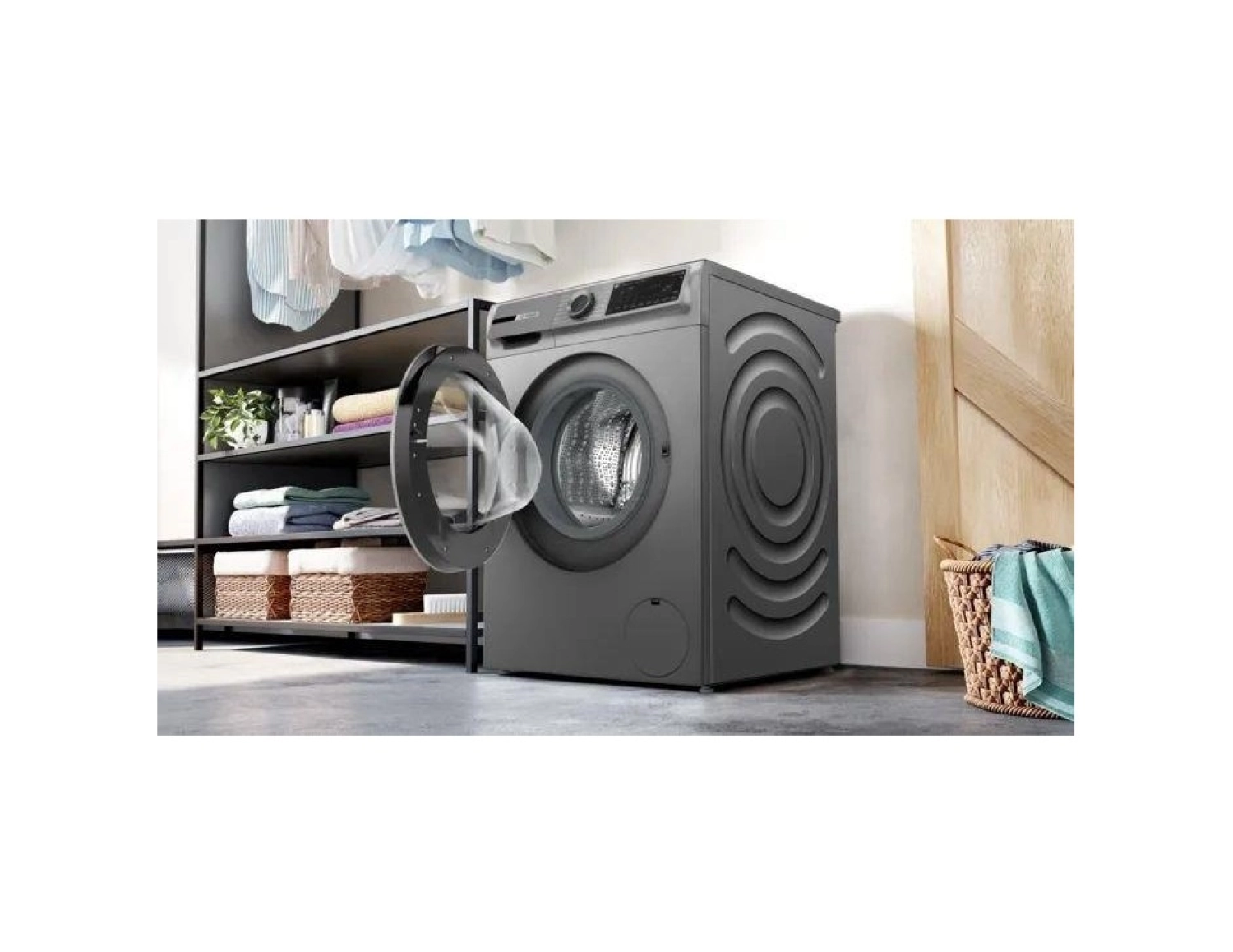 Bosch Wgk264Zrtr Çamaşır Makinesi 11 Kg 1400 Devir Antrasit - Görsel 4