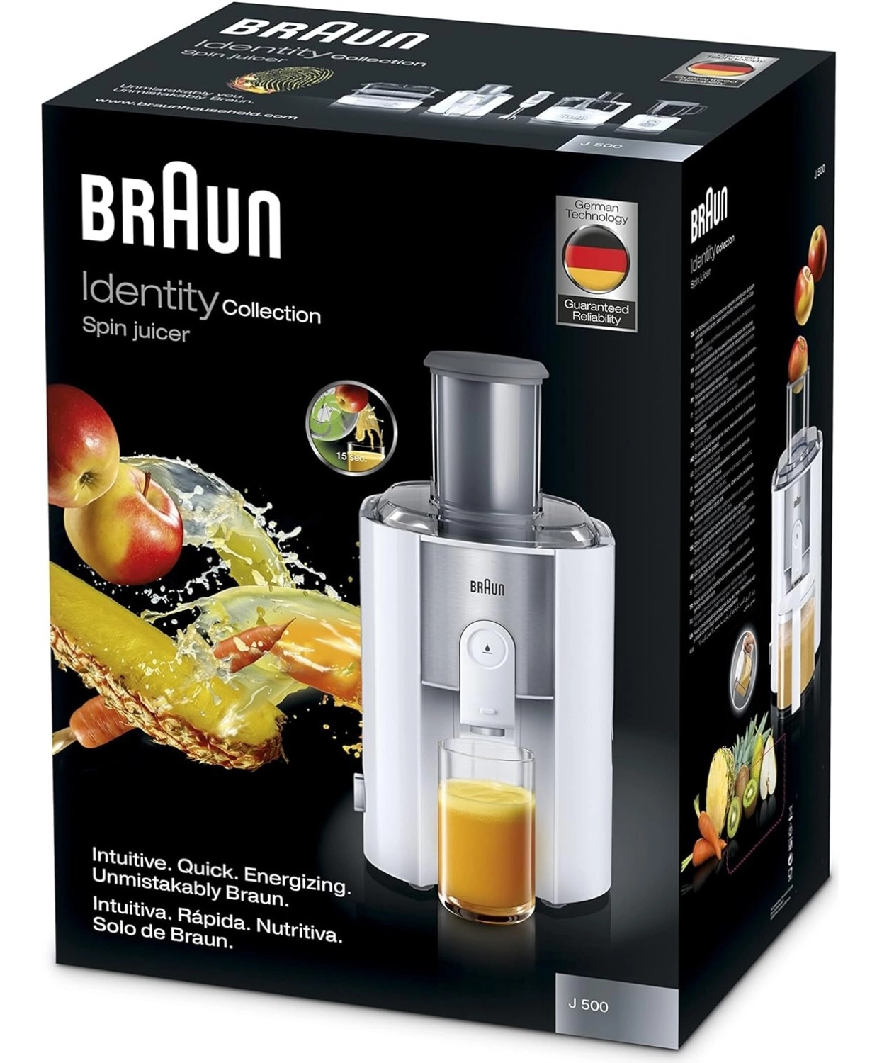 Braun Multiquick 5 J500 Katı Meyve Sıkacağı - Görsel 3