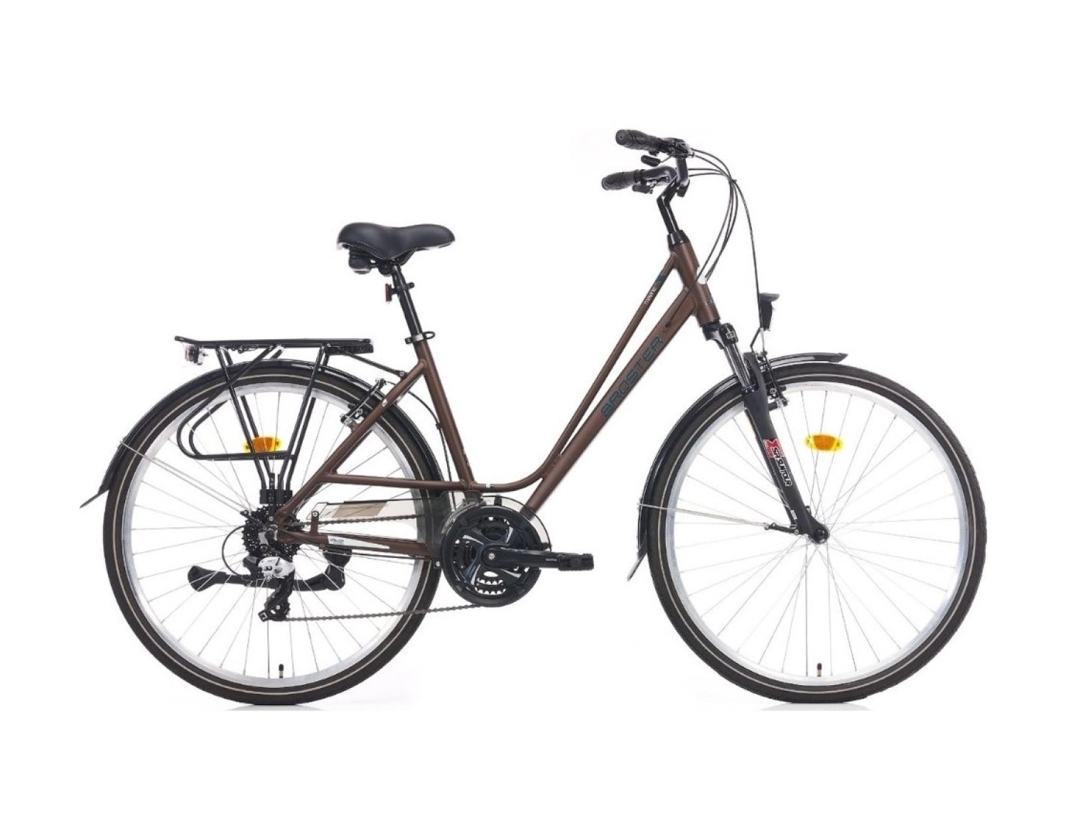 Broster Mavine L - 28 Jant 48Cm ( M ) Kadro Şehir Tur Bisikleti - Mat Bej ürün görseli