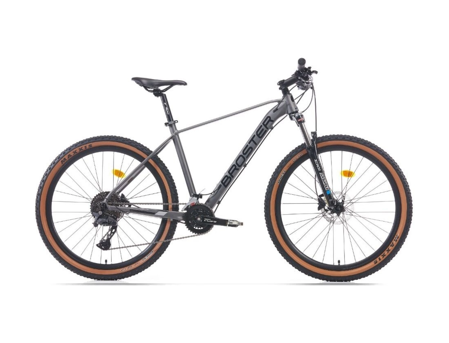 Broster Proxon - 27.5 Jant 17'' ( M ) Kadro 20 Vites Dağ Bisikleti - Mat Metalik Gri ürün görseli