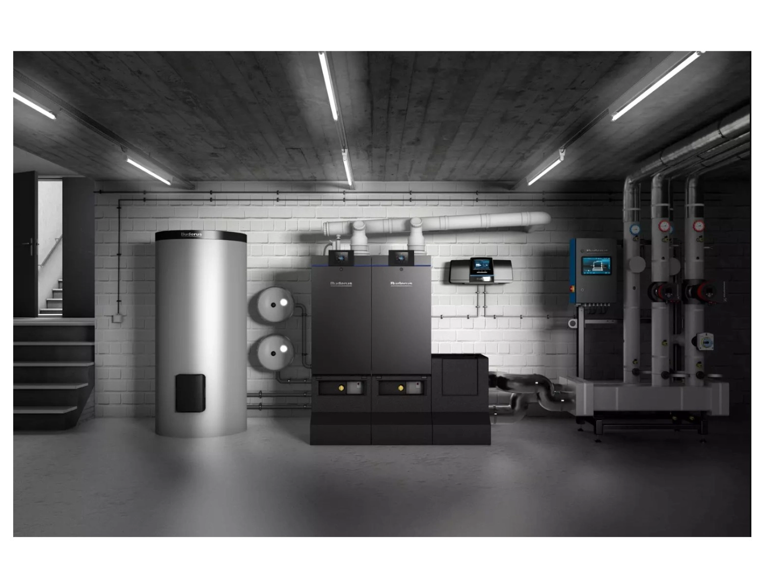Buderus Gb272-100 Serisi Duvar Tipi Yoğuşmalı Kazan -100 Kw - Görsel 3