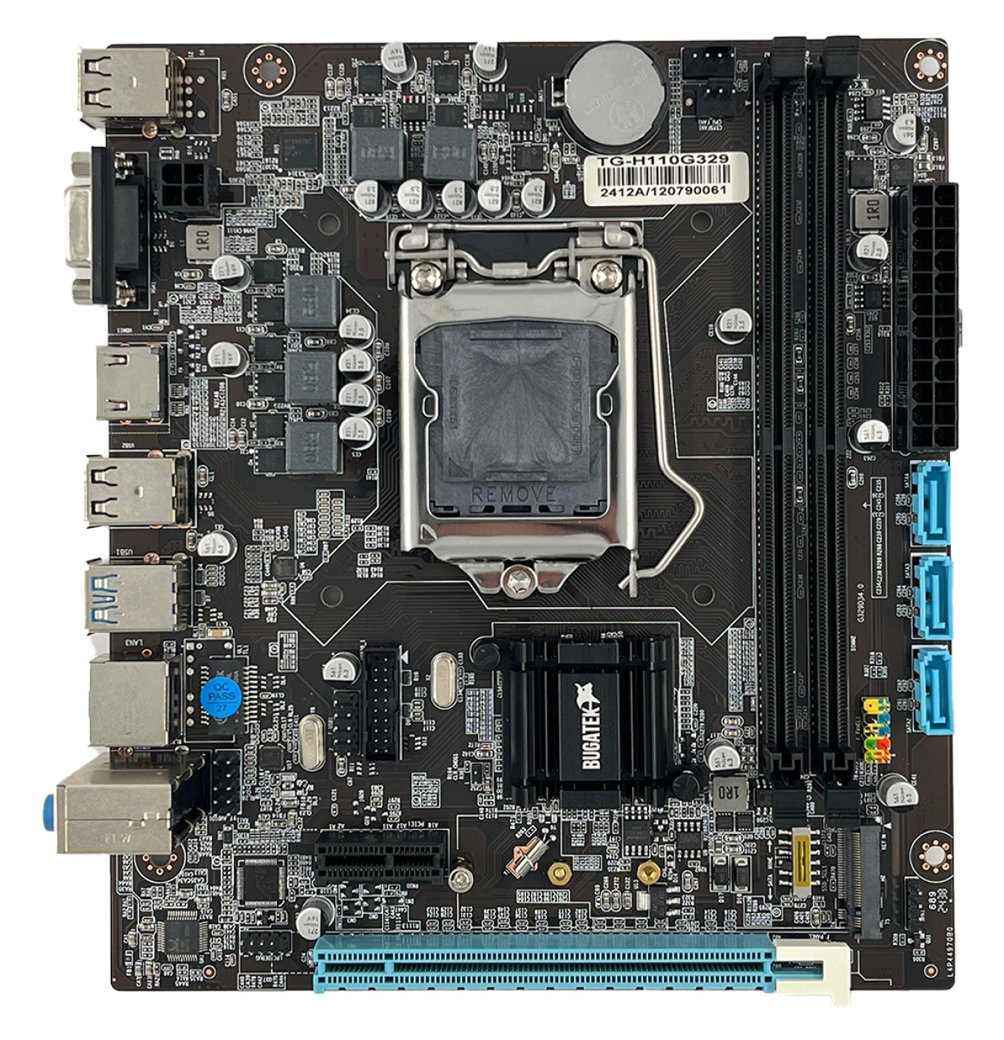 Bugatek B250 2Xddr4 M.2 Hdmi 6-7-8-9.Nesil Intel Lga1151 Soket Anakart - Görsel 2