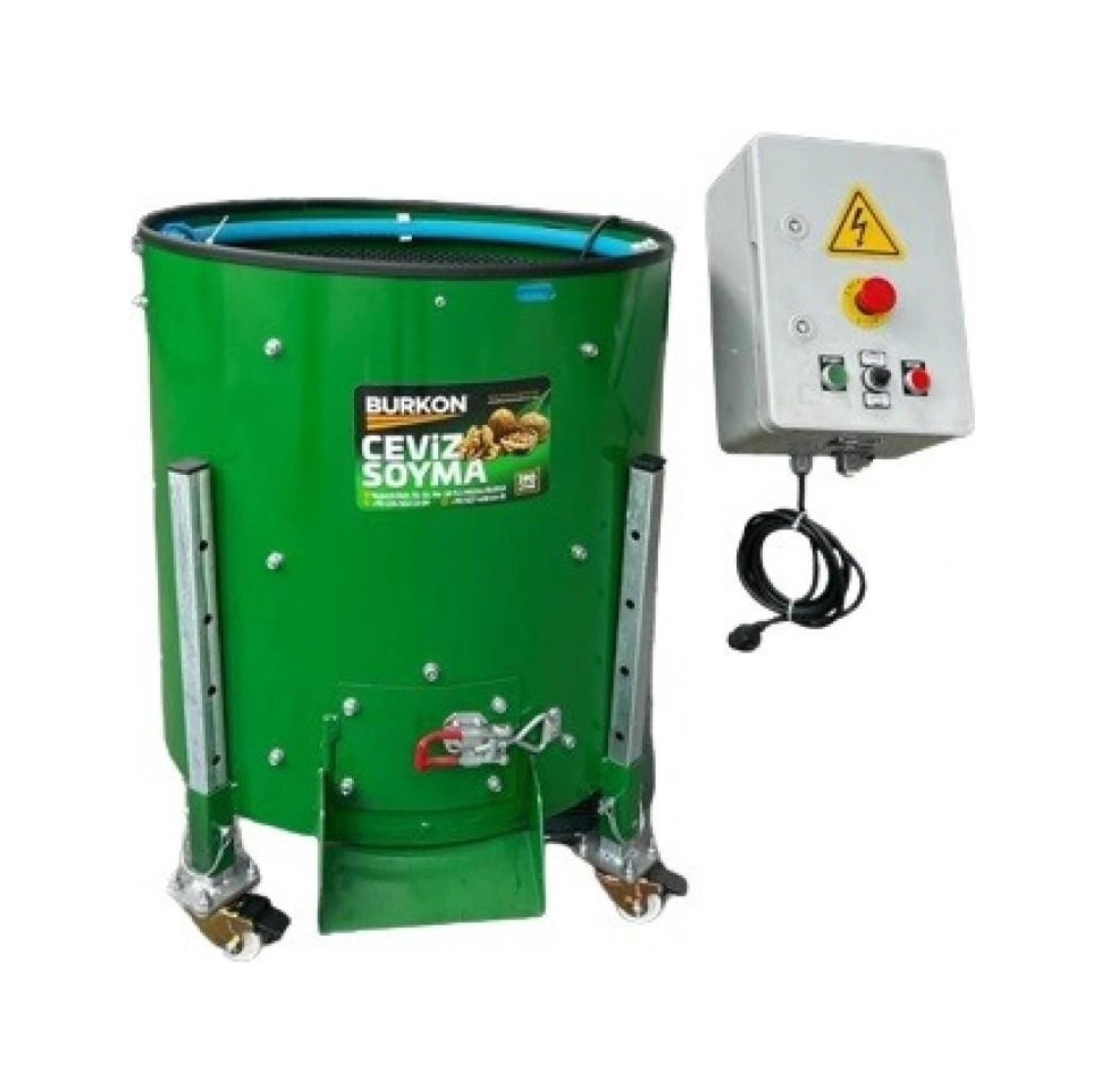 Burkon 190 Lt 75 Kg Devir Ayarlı Ceviz Soyma Makinesi ürün görseli