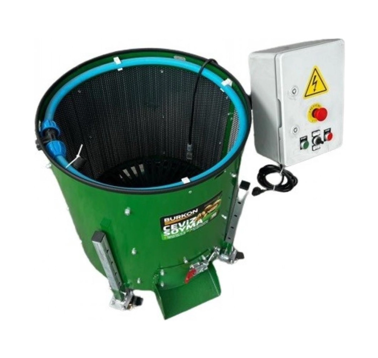 Burkon 190 Lt 75 Kg Devir Ayarlı Ceviz Soyma Makinesi - Görsel 2