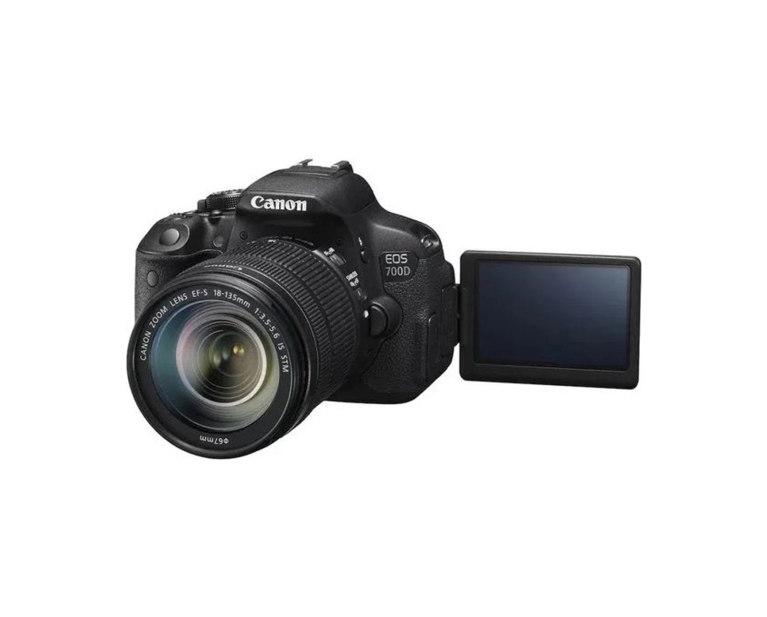 Canon 700 D Body + 18-135 Stm Lens Fotoğraf Makinesi Dslr ürün görseli