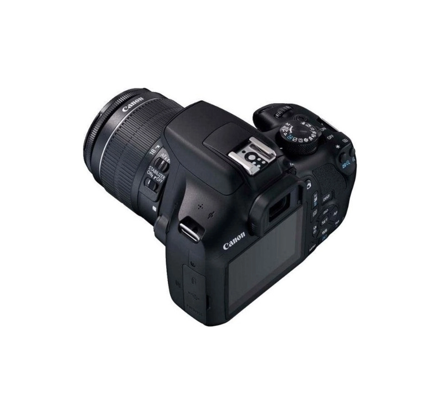 Canon Canon Eos 1300D 18-55 Mm + 75-300 Mm Dc Double Lens Dijital Slr Fotoğraf Makinesi (Canon Eurasia Garantili ) - Görsel 3
