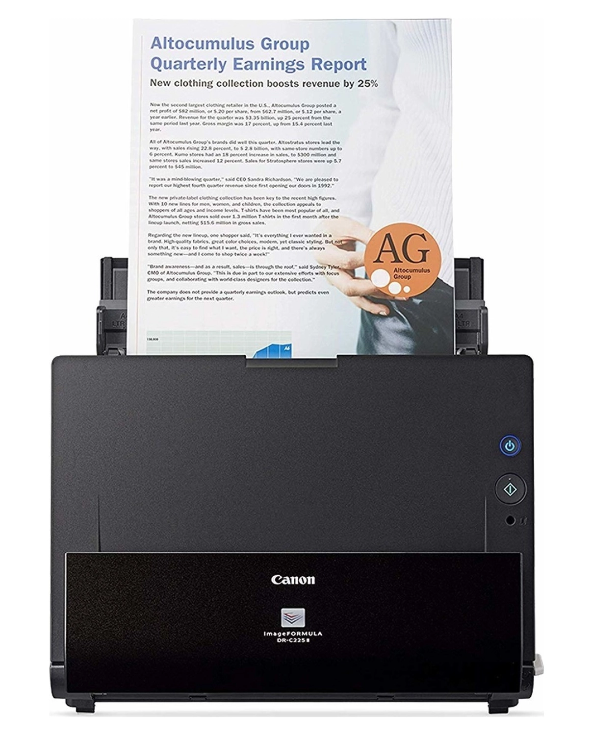 Canon Dr-C225-Ii Masaüstü Doküman Tarayıcı ürün görseli