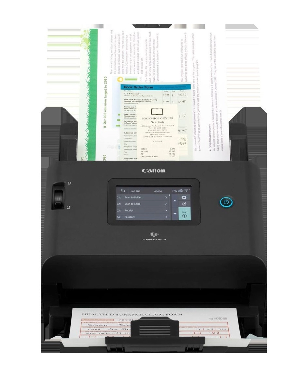 Canon Dr-S350Nw A4 Doküman Tarayıcı ürün görseli