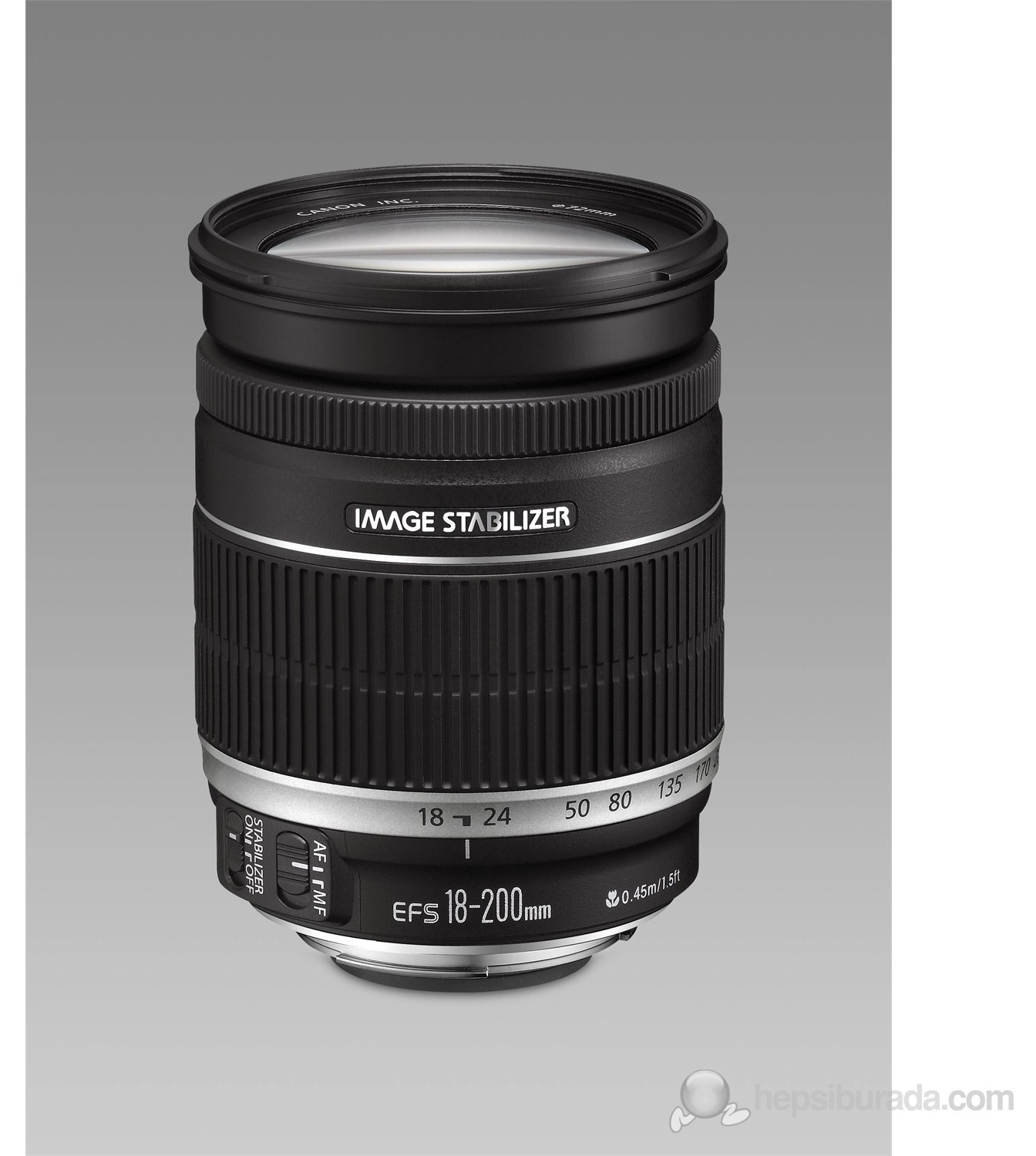 Canon Ef-S 18-200Mm F/3.5-5.6 Is Objektif ürün görseli