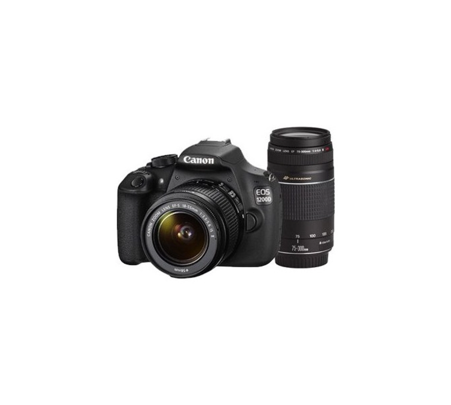 Canon Eos 1200D 18-55+75-300Mm Slr Dijital Fotoğraf Makinesi - Görsel 2