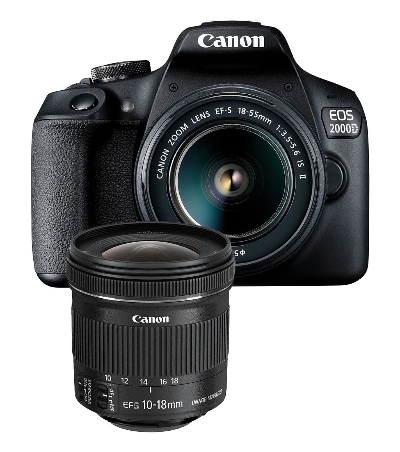 Canon Eos 2000D Dc Kit Fotoğraf Makinesi + 10-18Mm Lens Seti ürün görseli