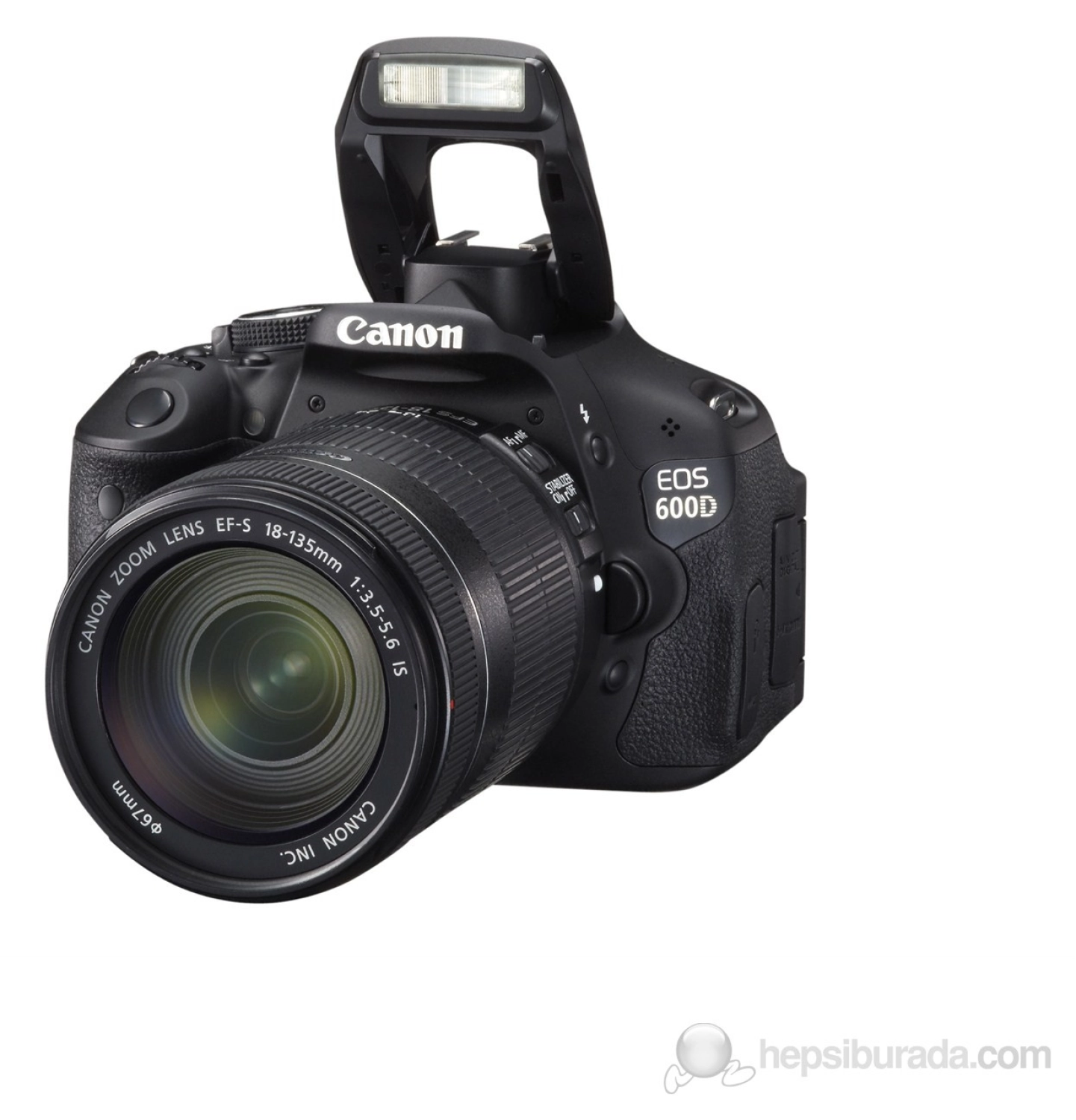 Canon Eos 600D 18-135Mm Is Ii 18 Mp 3.0" Lcd Slr Dijital Fotoğraf Makinesi - Görsel 3