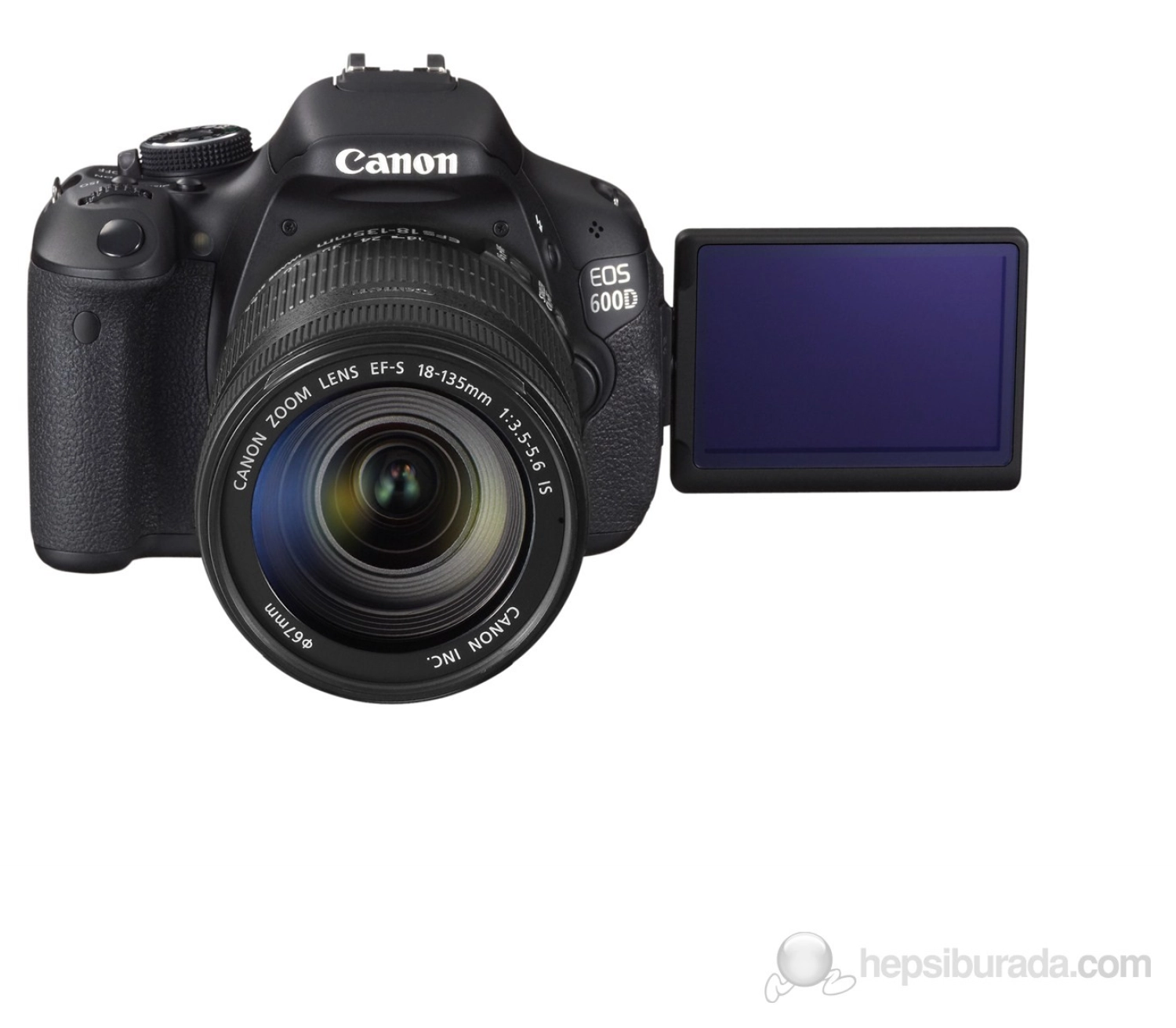 Canon Eos 600D 18-135Mm Is Ii 18 Mp 3.0" Lcd Slr Dijital Fotoğraf Makinesi - Görsel 5