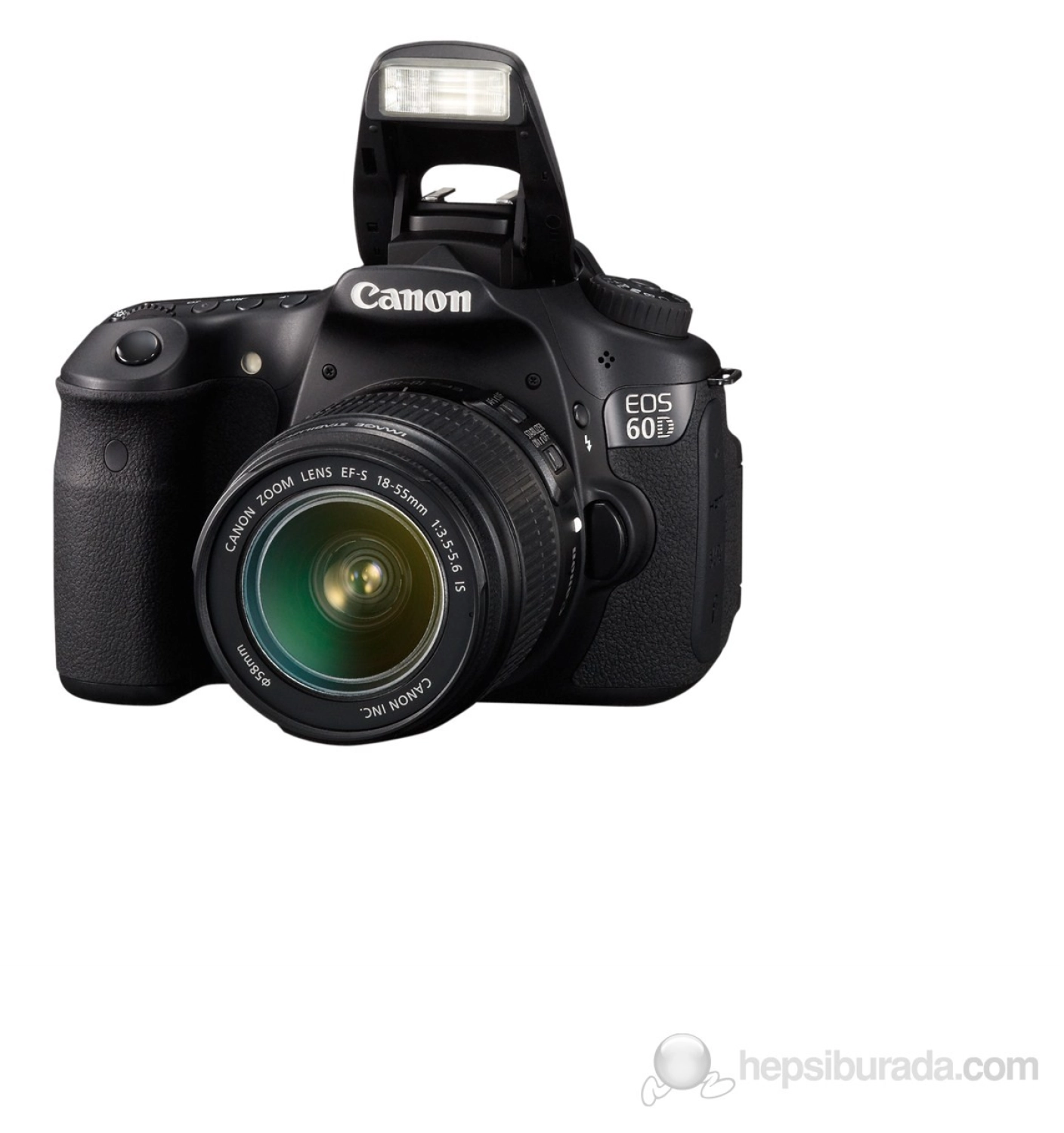 Canon Eos 60D 18-55Mm Is 18 Mp 3.0" Lcd Dslr Dijital Fotoğraf Makinesi - Görsel 3