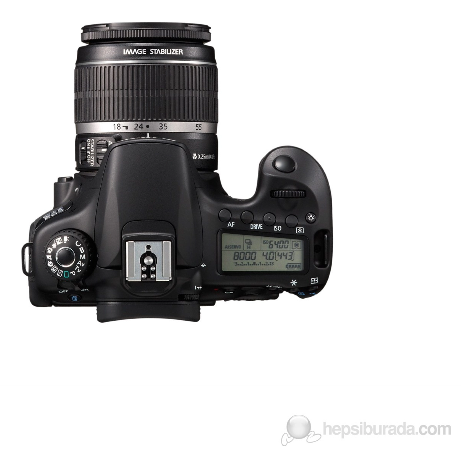 Canon Eos 60D 18-55Mm Is 18 Mp 3.0" Lcd Dslr Dijital Fotoğraf Makinesi - Görsel 4