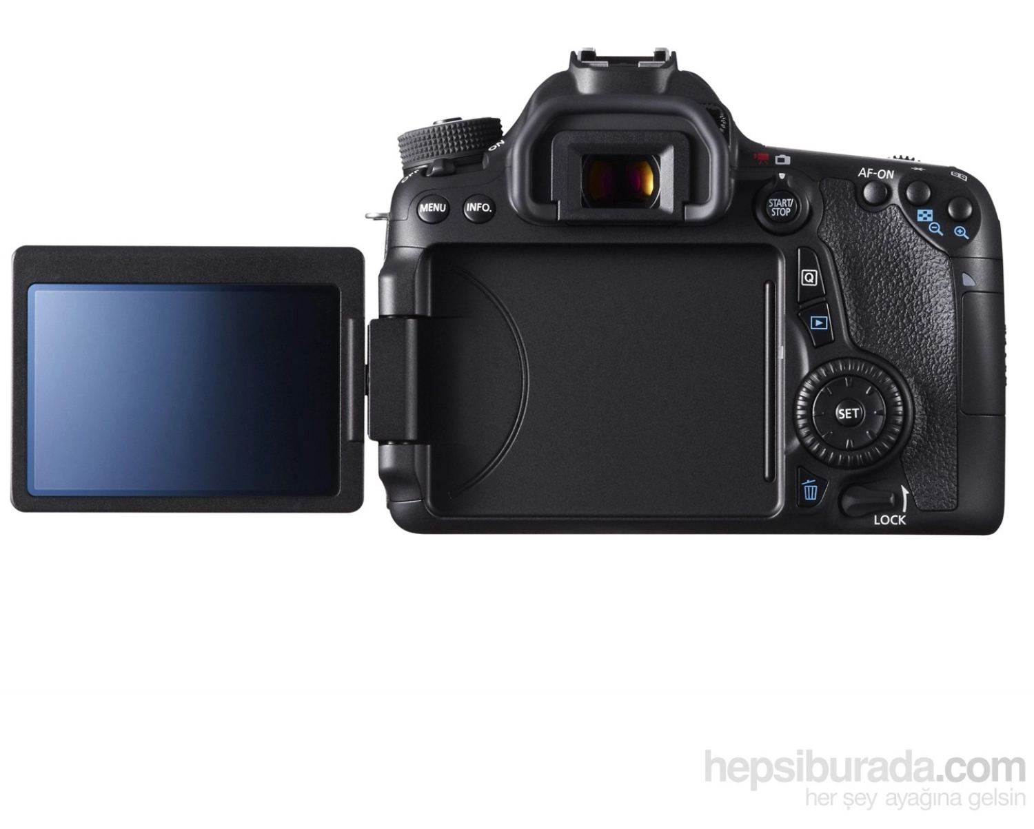 Canon Eos 70D 18-200 Is Kit Dslr Fotoğraf Makinesi - Görsel 5