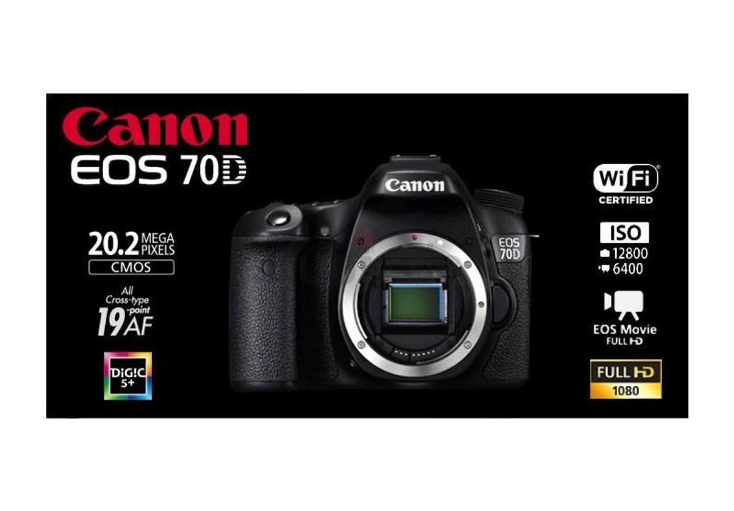 Canon Eos 70D Body - Görsel 3