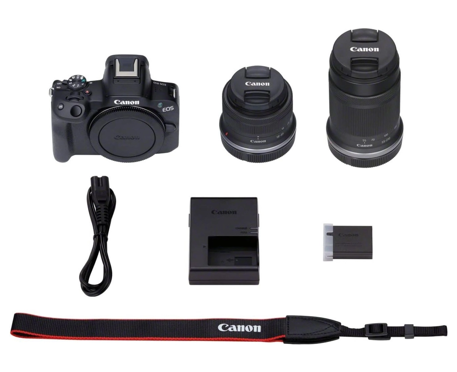 Canon Eos R50 18-45Mm + 55-210Mm Kit - Görsel 3