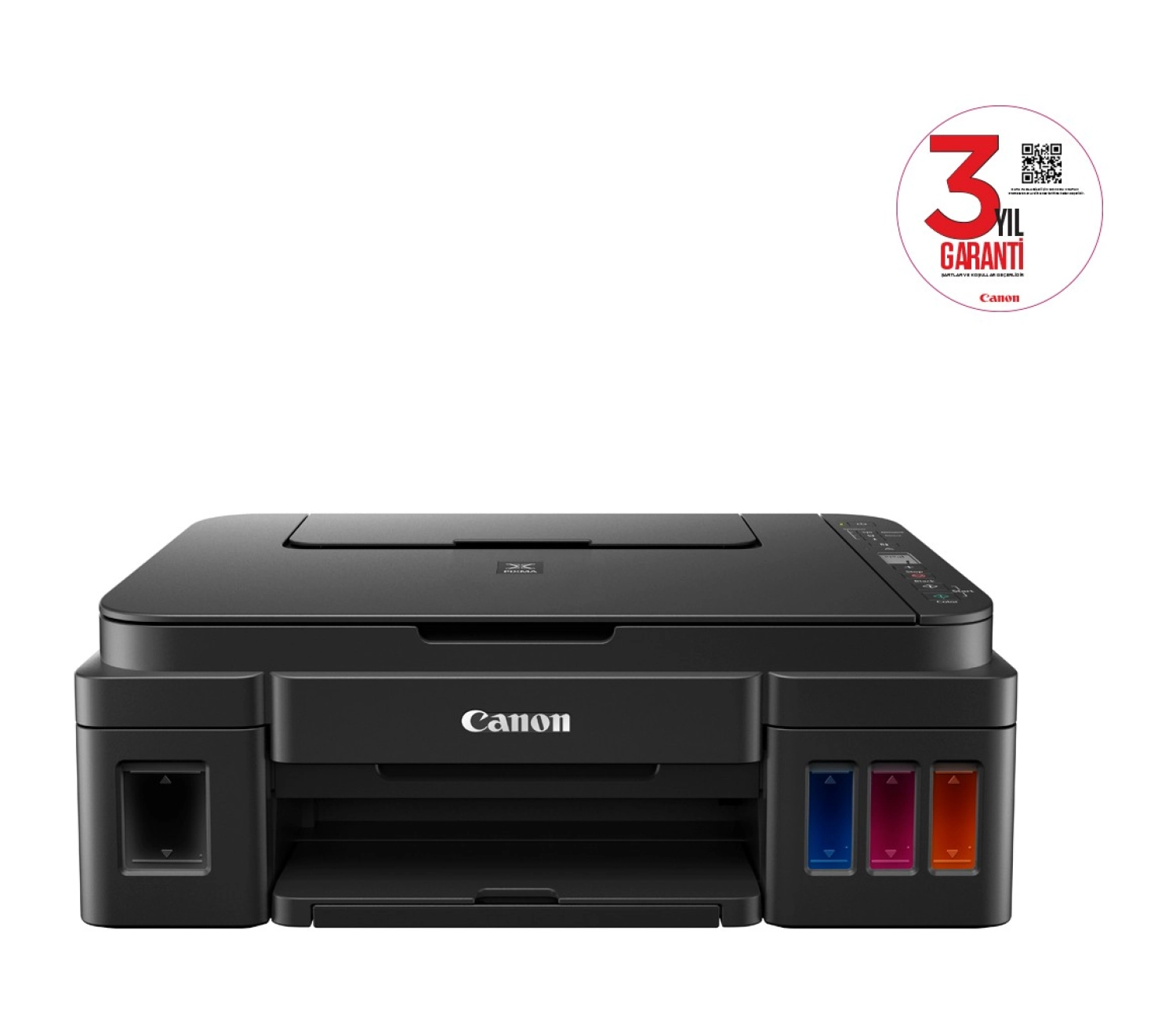 Canon G3416 Wi-Fi + Tarayıcı + Fotokopi Renkli Çok Fonksiyonlu Tanklı Mürekkep Püskürtmeli Yazıcı - Görsel 4