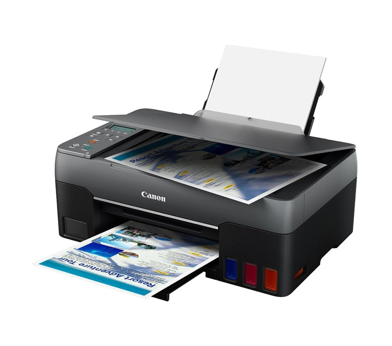 Canon G3460 Renkli Mürekkep Tanklı Yazıcı/Fotokopi+Tarama/Wifi/Mobil Baskı - Görsel 2