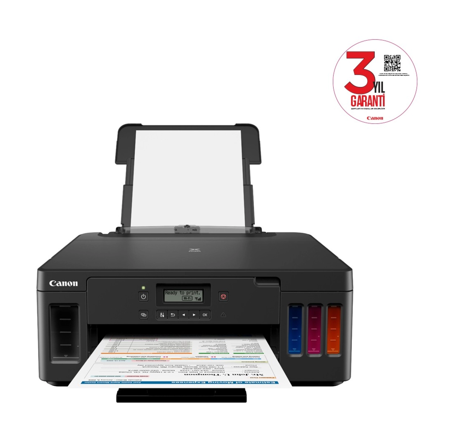 Canon G5040 Renkli Mürekkep Tanklı Yazıcı/ Wifi/Duplex ürün görseli