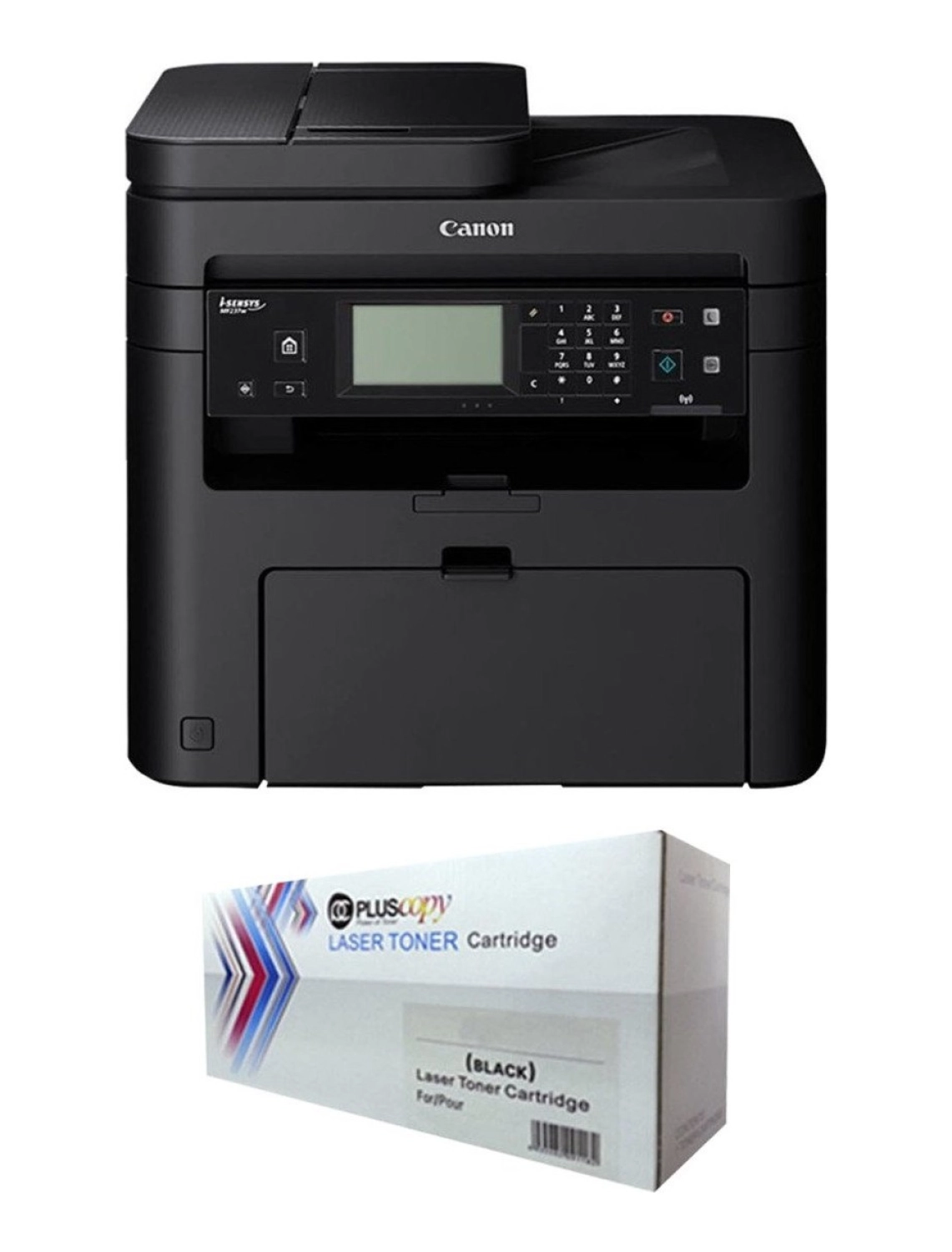 Canon I-Sensys Mf237W Wi-Fi + Tarayıcı + Fotokopi + Faks Tam Dolu Pluscopy Tonerli - Görsel 2