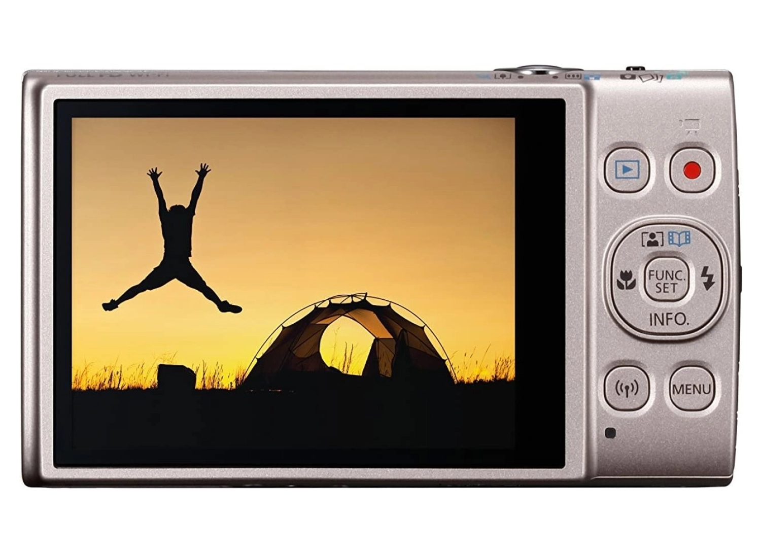 Canon Ixus 285 20.2Mp 12X Zoom Wifi Full Hd Video Dijital Fotoğraf Makinesi - Görsel 2