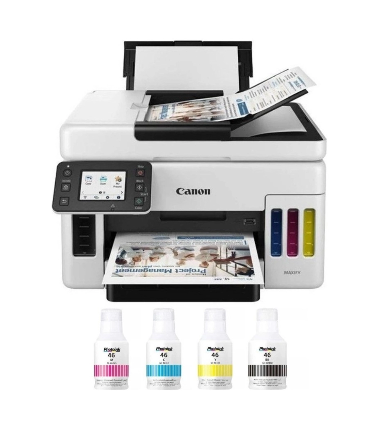 Canon Maxıfy Gx6140 Photoink Mürekkepli Tanklı Çok Fonksiyonlu Yazıcı ürün görseli