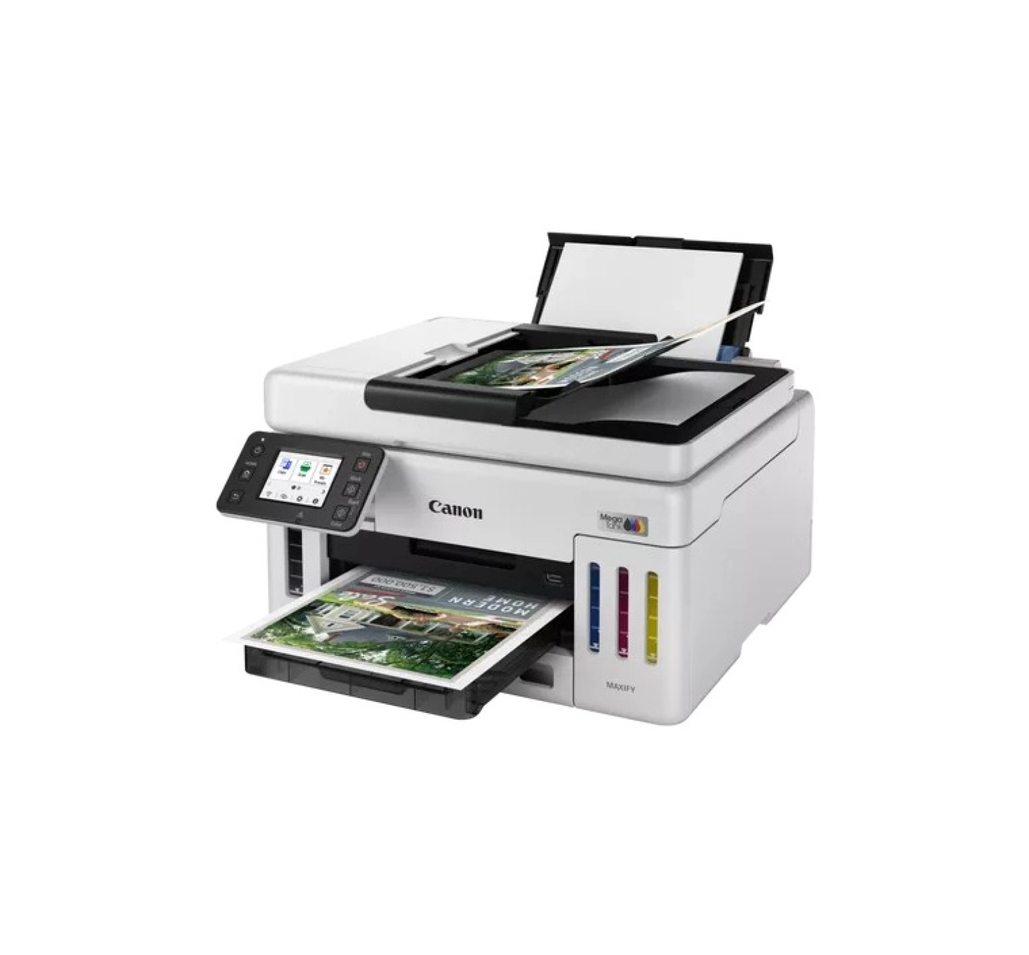 Canon Maxify Gx6140 Wi-Fi/Tarayıcı/Fotokopi Renkli Çok Fonksiyonlu Tanklı Mürekkep Yazıcı - Görsel 2
