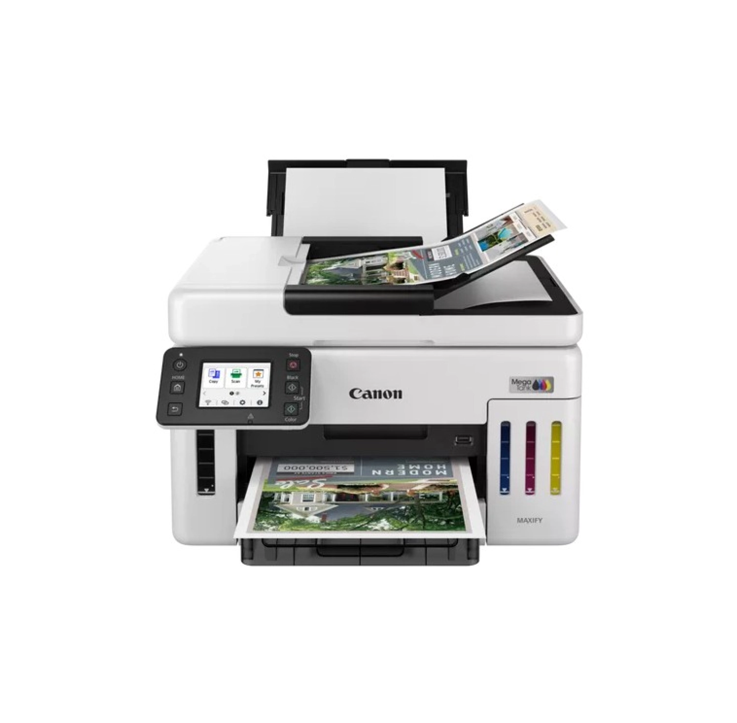 Canon Maxify Gx6140 Wi-Fi/Tarayıcı/Fotokopi Renkli Çok Fonksiyonlu Tanklı Mürekkep Yazıcı ürün görseli