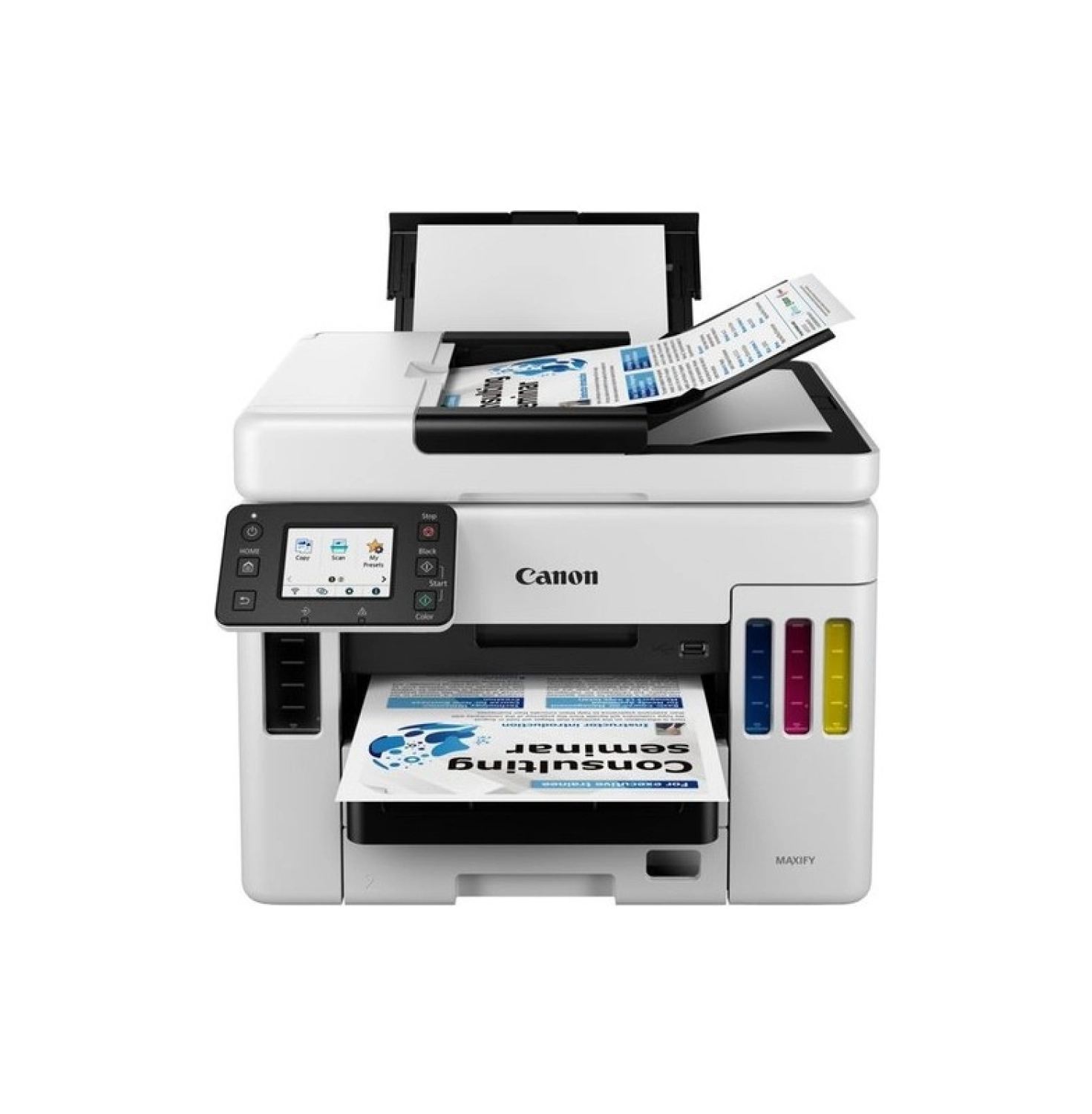 Canon Maxify Gx7040 Çok Fonksiyonlu Photoink Mürekkepli Tanklı Yazıcı Tarayıcı Fotokopi Faks ürün görseli