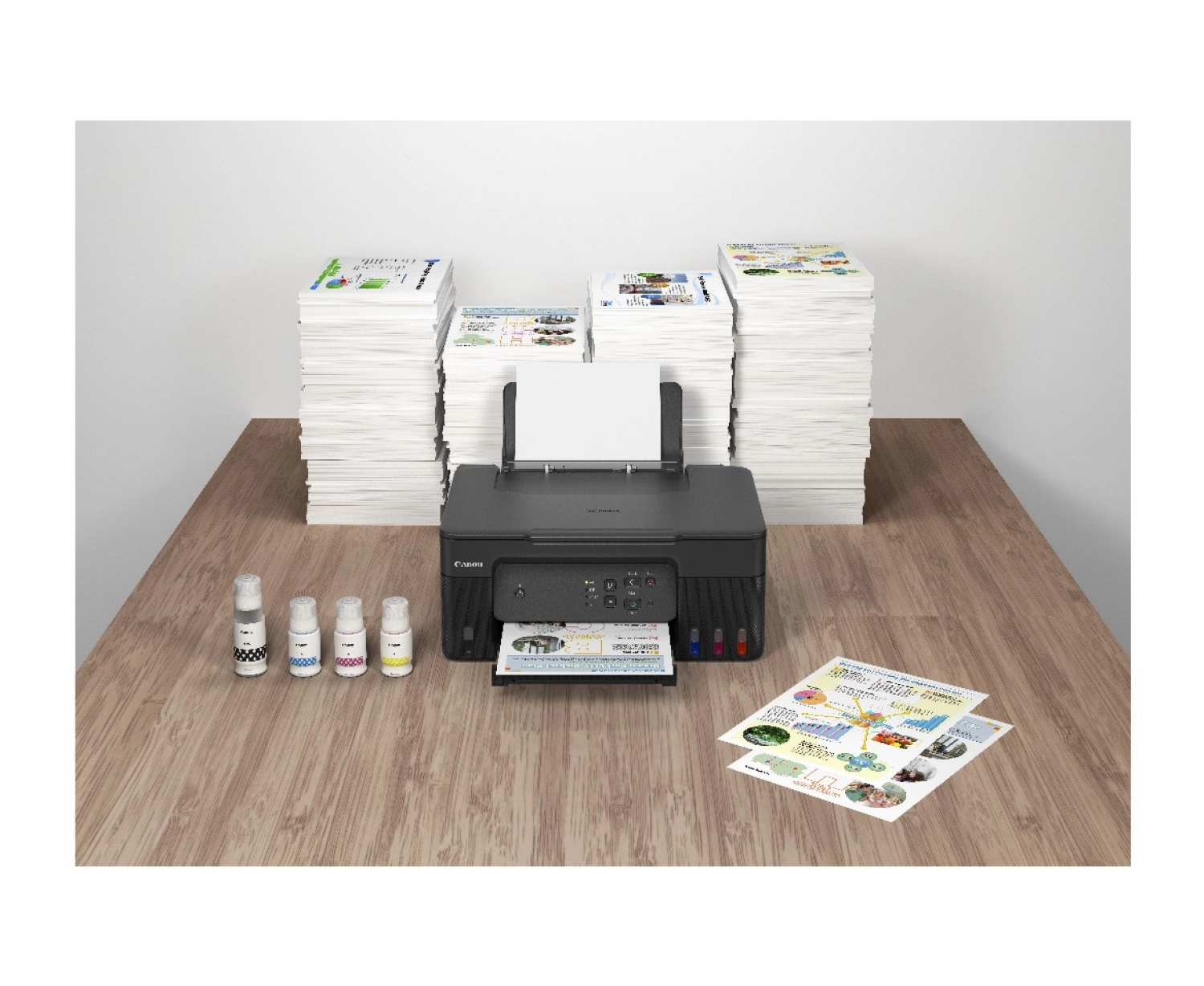 Canon Pixma G2430 Tarayıcı + Fotokopi Renkli Çok Fonksiyonlu Tanklı Mürekkep Püskürtmeli Yazıcı - Görsel 3