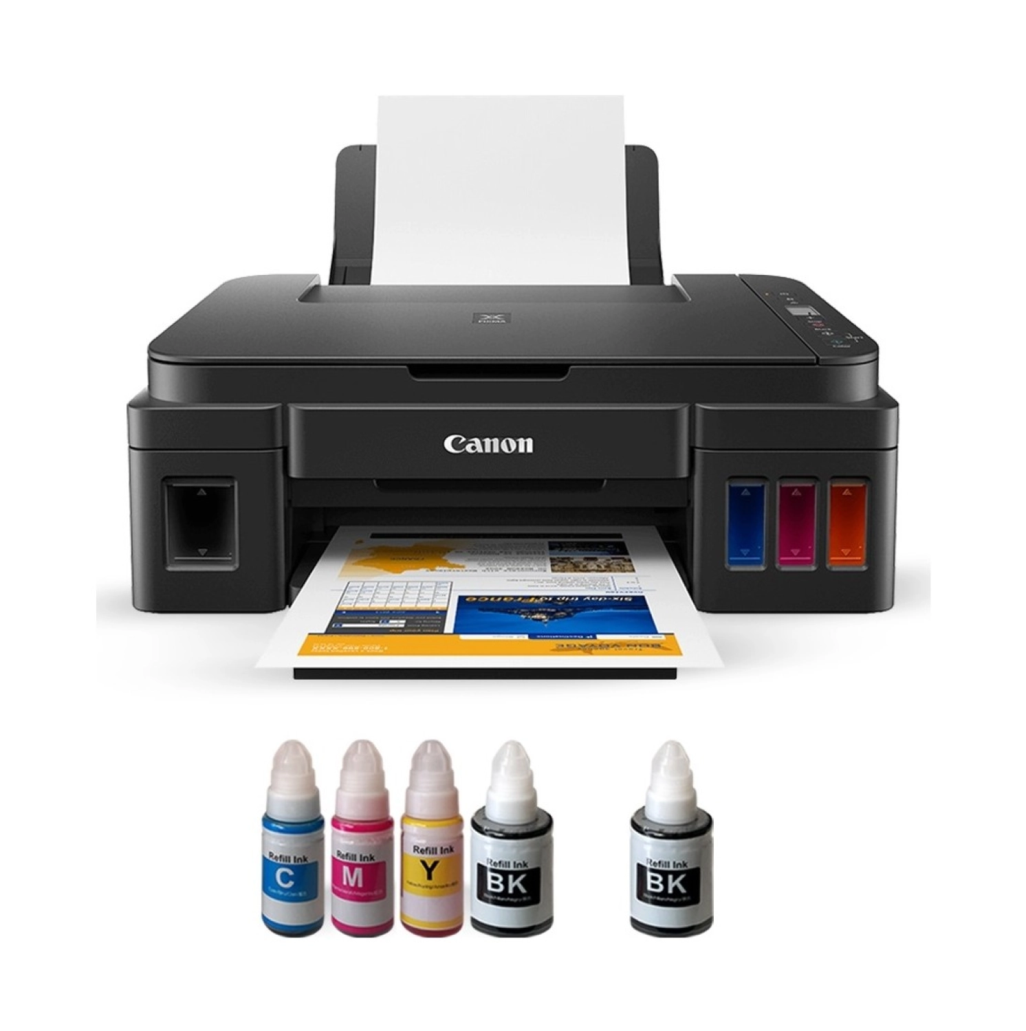 Canon Pixma G3410 Tanklı Çok Fonksiyonlu Wifi Yazıcı + Bitmeyen Kartuş Sistemi ürün görseli