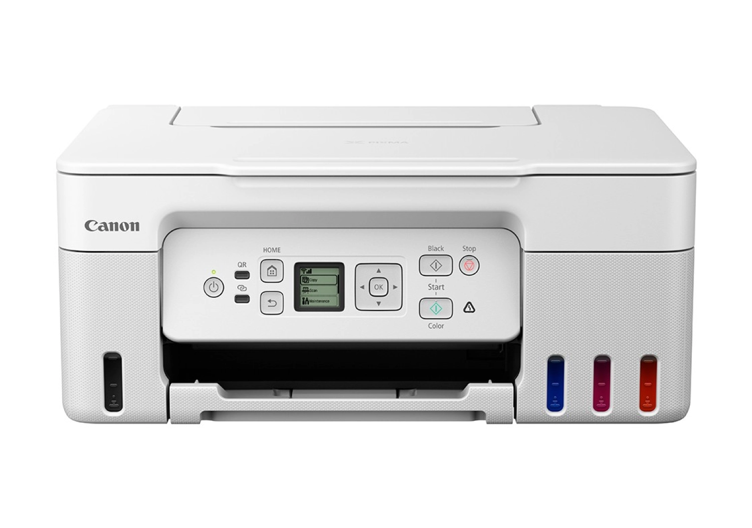 Canon Pixma G3470 Çok Fonksiyonlu Renkli Mürekkep Tanklı Beyaz Yazıcı/Tarama + Fotokopi/Wifi - Görsel 3