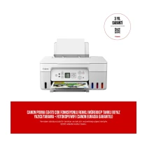 Canon Pixma G3470 Çok Fonksiyonlu Renkli Mürekkep Tanklı Beyaz Yazıcı/Tarama + Fotokopi/Wifi