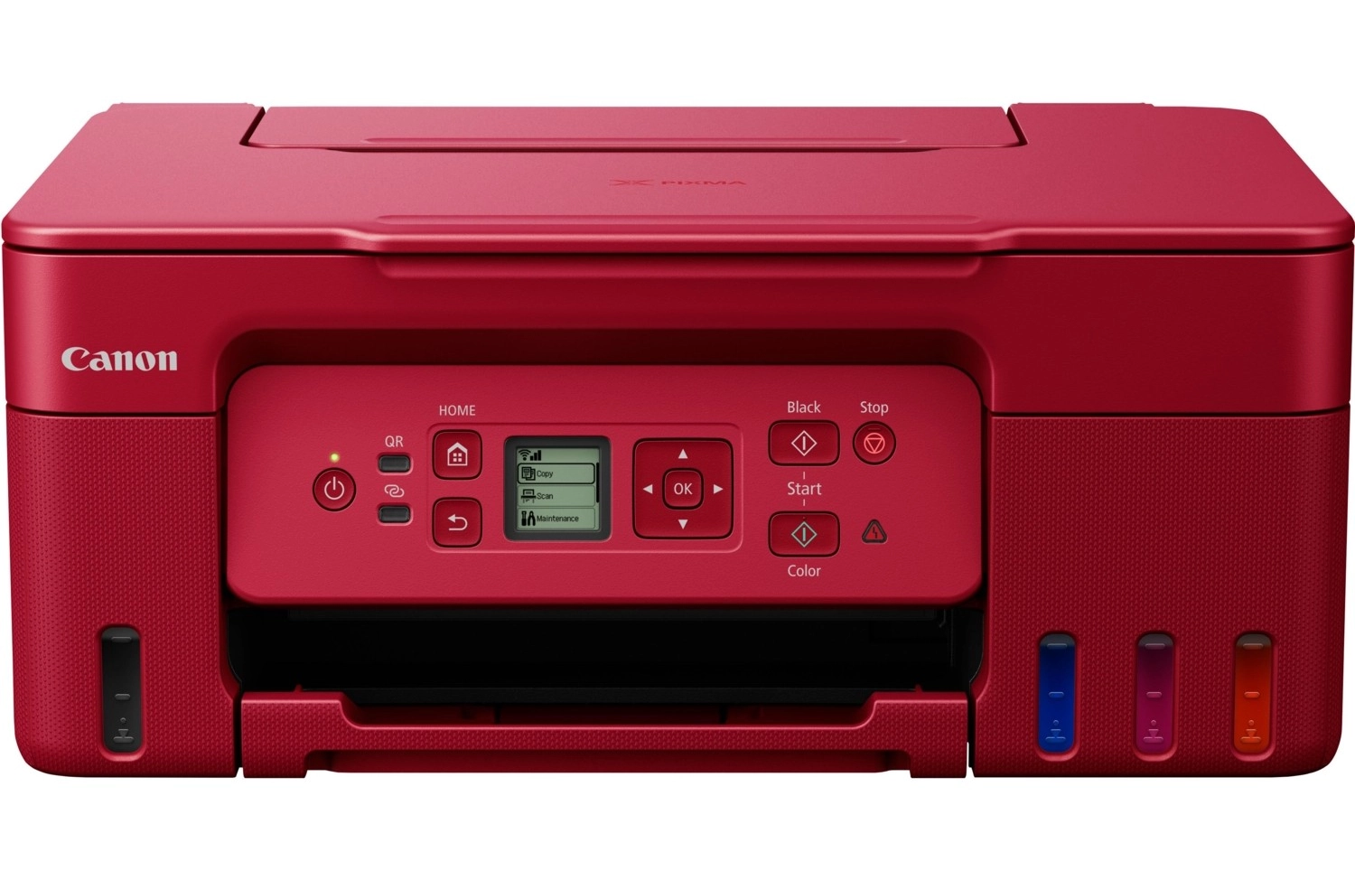 Canon Pıxma G3470 Çok Fonksiyonlu Renkli Mürekkep Tanklı Kırmızı Yazıcı/Tarama + Fotokopi/Wifi + A4 Df-101 ürün görseli