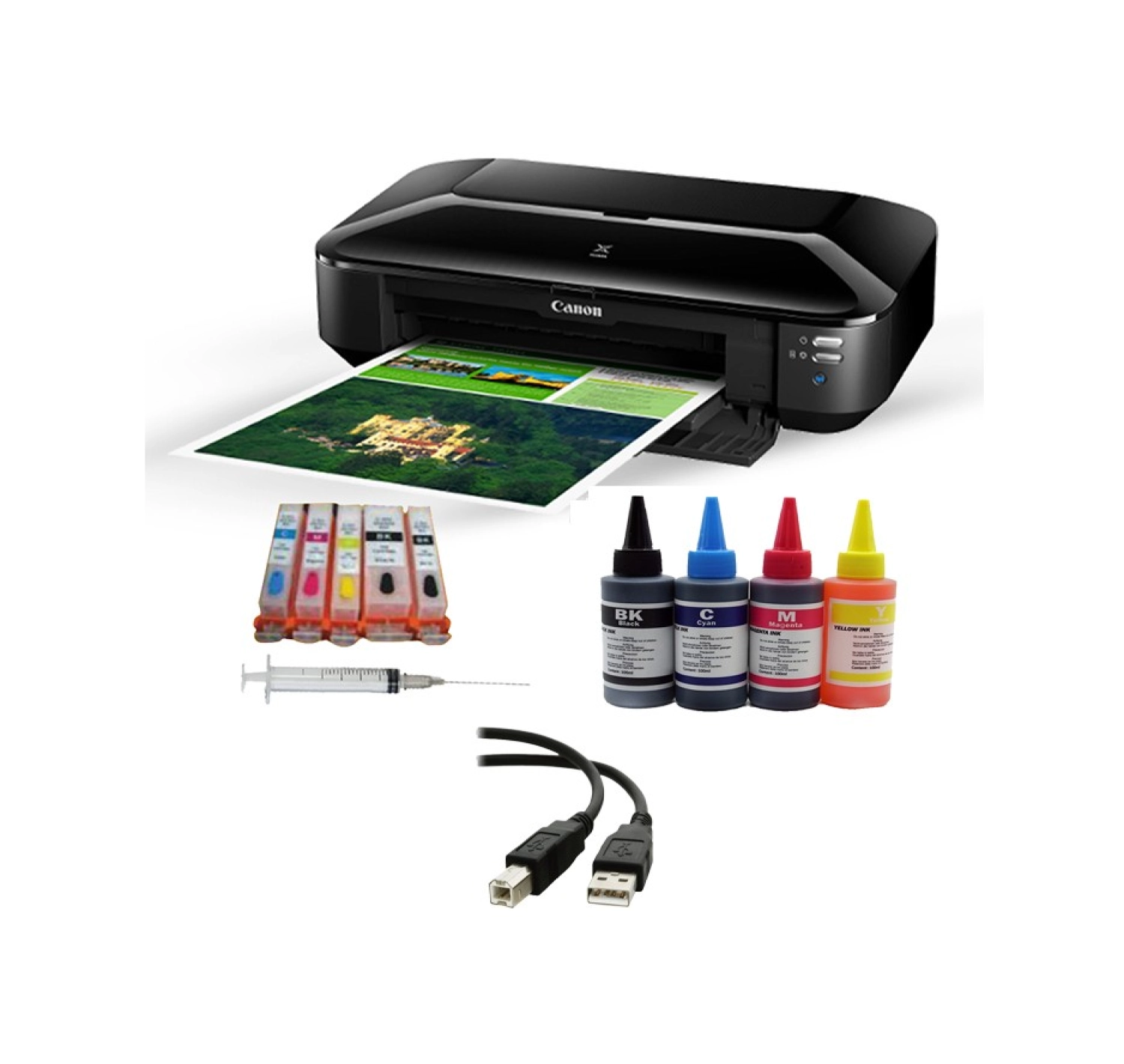Canon Pixma İx6850 Dolabilen Kartuşlu Yazıcı - Görsel 2
