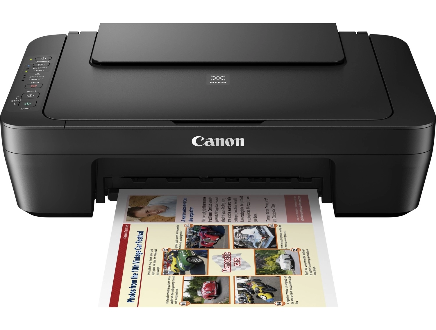 Canon Pixma Mg3050Bk Wi-Fi Fotokopi + Tarayıcı + Mürekkep Püskürtmeli Yazıcı ürün görseli
