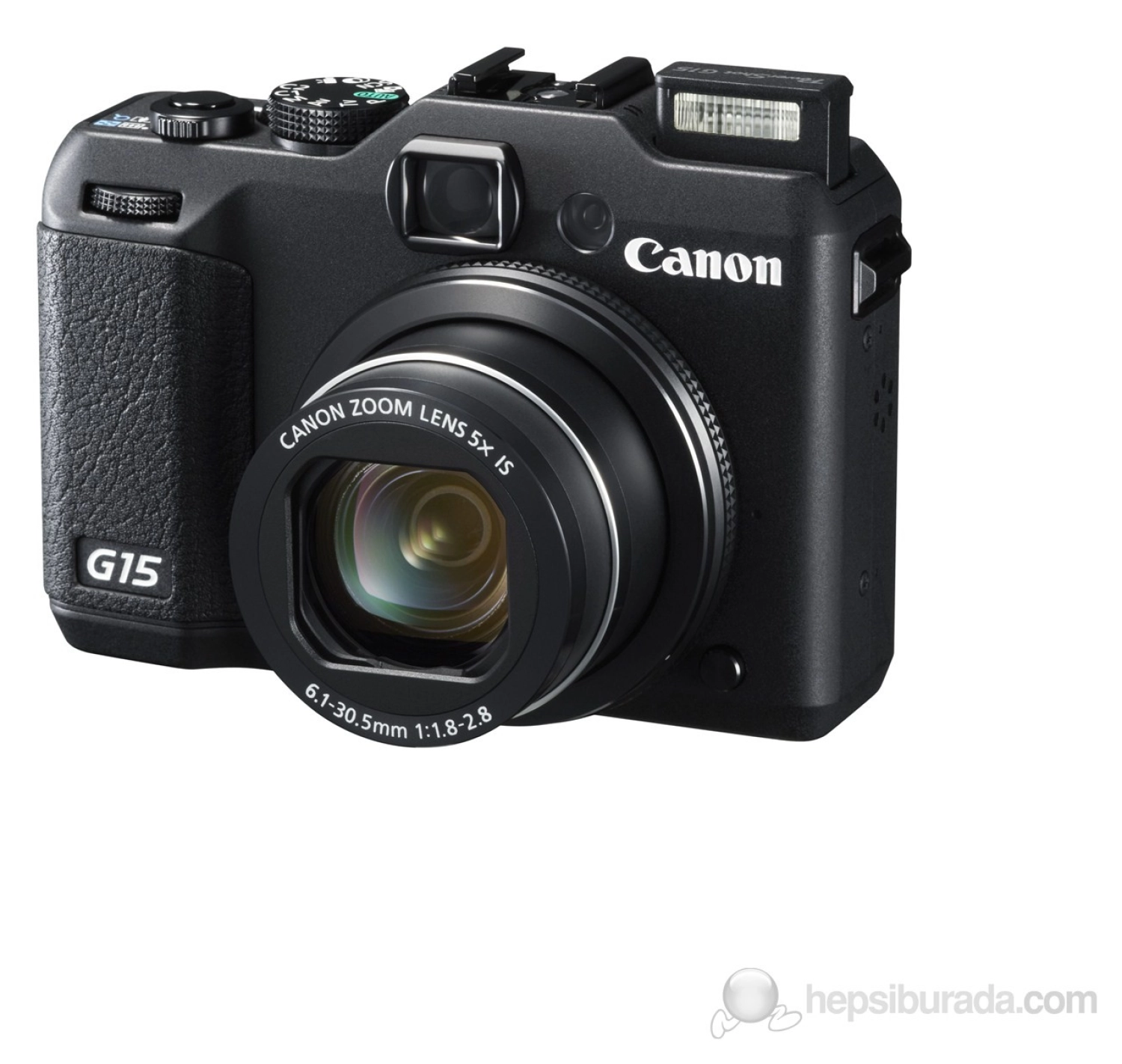 Canon Powershot G15 12,1 Mp 5X Optik 3" Lcd Ekran Dijital Fotoğraf Makinesi - Görsel 2