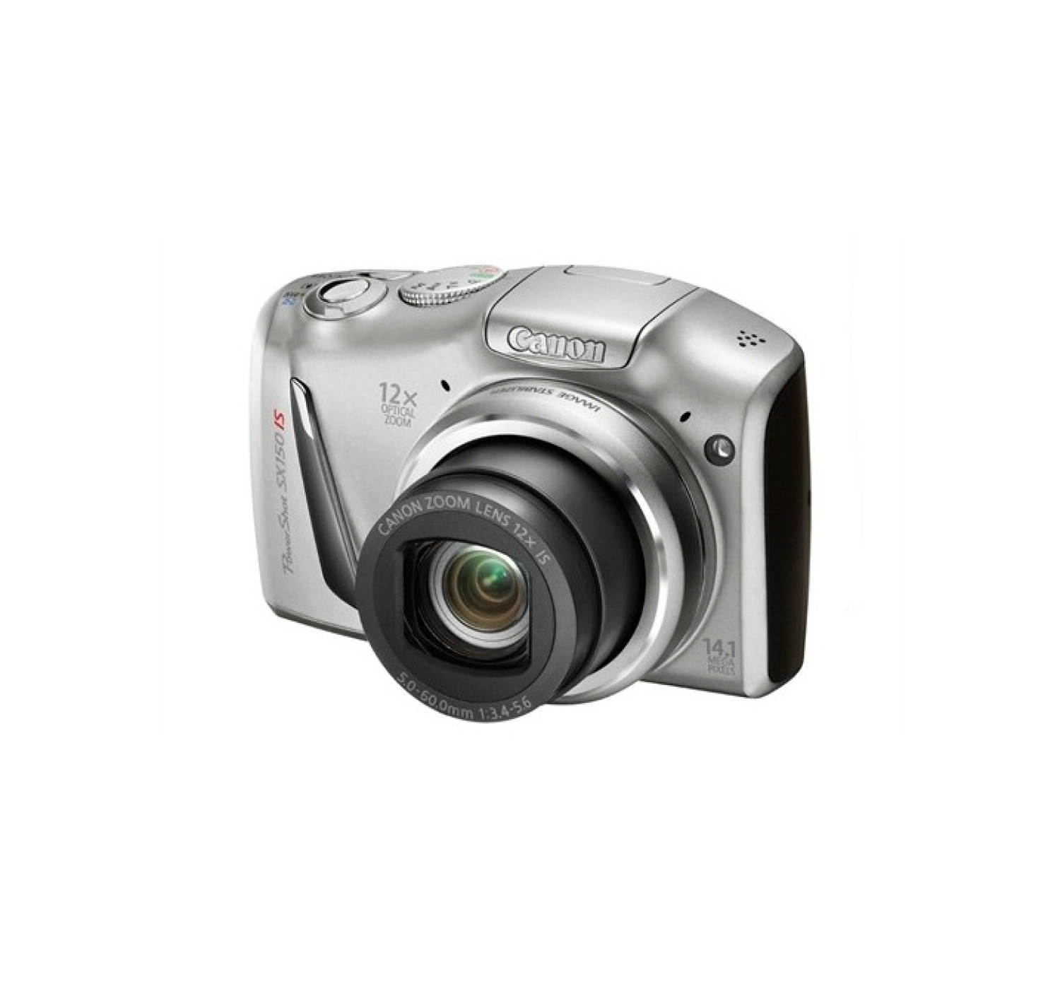Canon Powershot Sx150 Is 14.1Mp 12X Optik Zoom 3.0" Lcd Hd Çekim Dijital Fotoğraf Makinesi - Görsel 3
