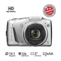 Canon Powershot Sx150 Is 14.1Mp 12X Optik Zoom 3.0" Lcd Hd Çekim Dijital Fotoğraf Makinesi