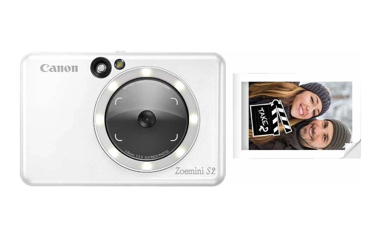 Canon Zoemini S2 Şipşak Fotoğraf Makinesi Beyaz ürün görseli
