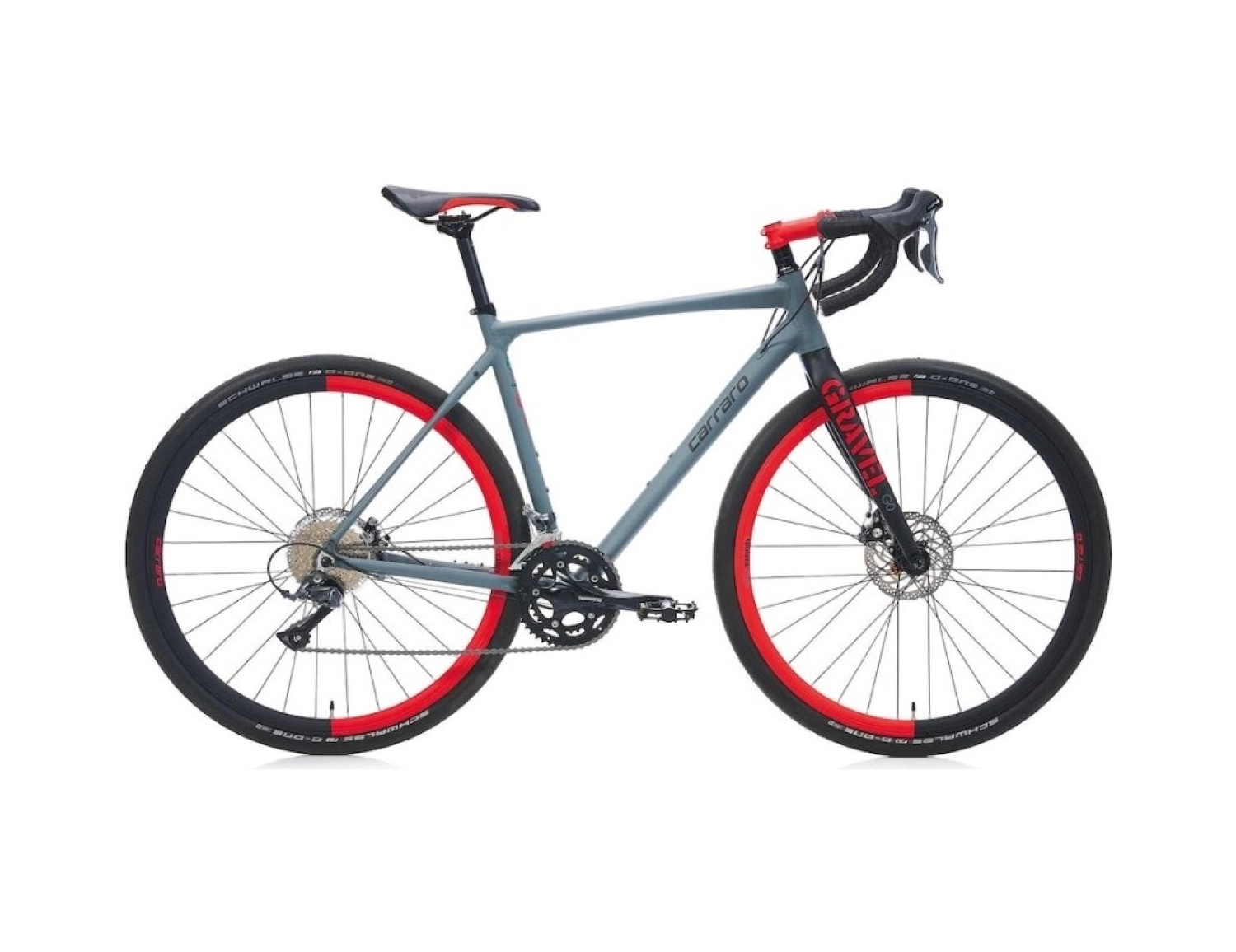 Carraro Gravel G0 500H 16-V Md Mat Antrasit Siyah Kırmızı ürün görseli