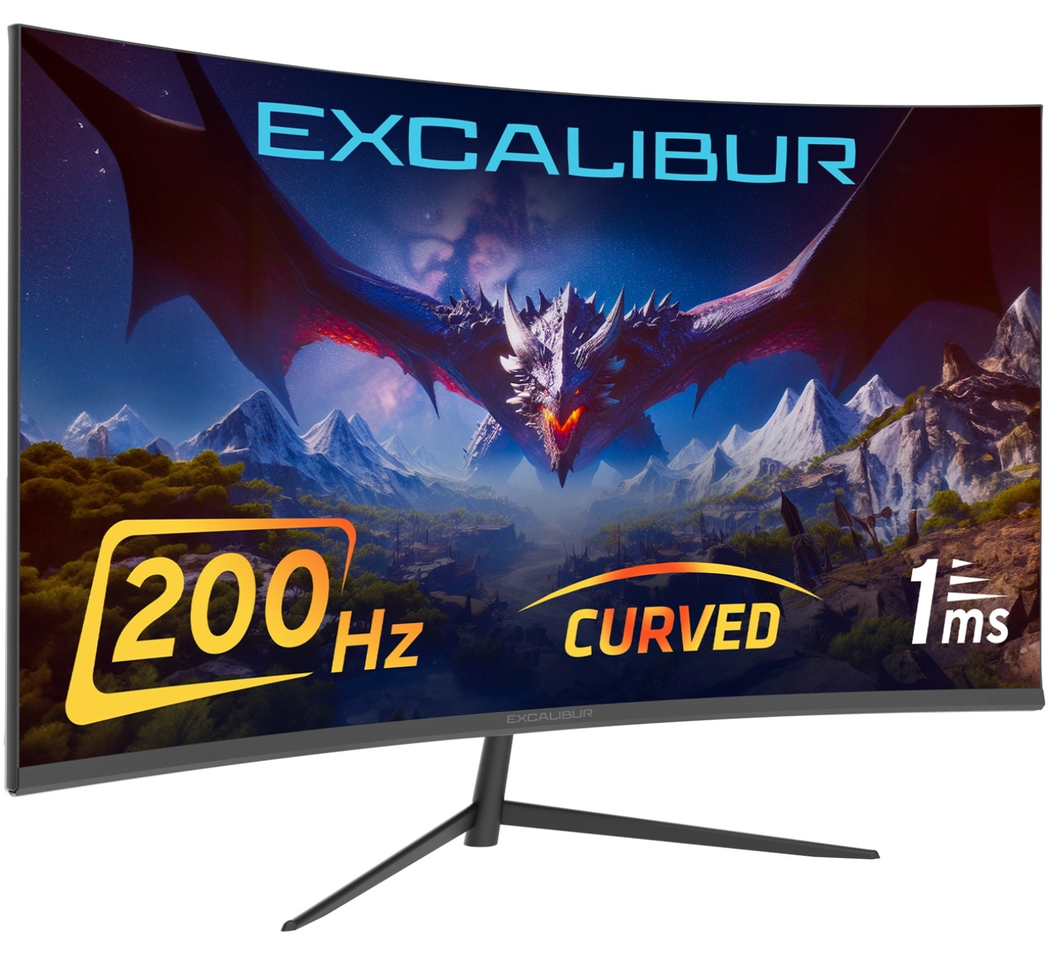Casper Excalibur M.e238Fhd-G 23.8" 200Hz 1Ms 300Nit (Hdmi+Display Port) Curved Freesync + G-Sync Fhd Monitör ürün görseli