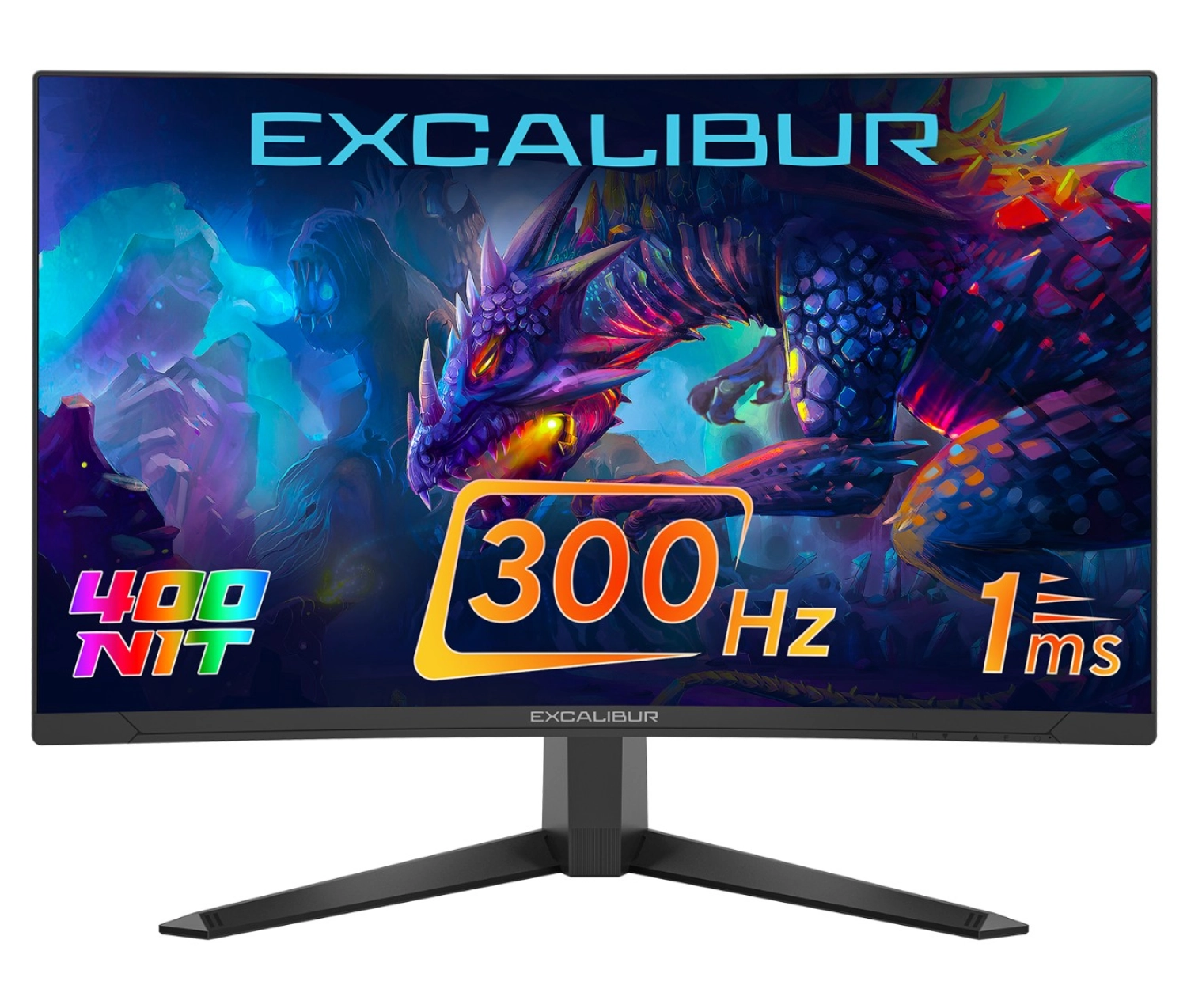 Casper Excalibur M.e27Fvc-E 27" 300Hz 1Ms 400Nit Fast Va Curved Hdr10 Oyuncu Monitörü ürün görseli