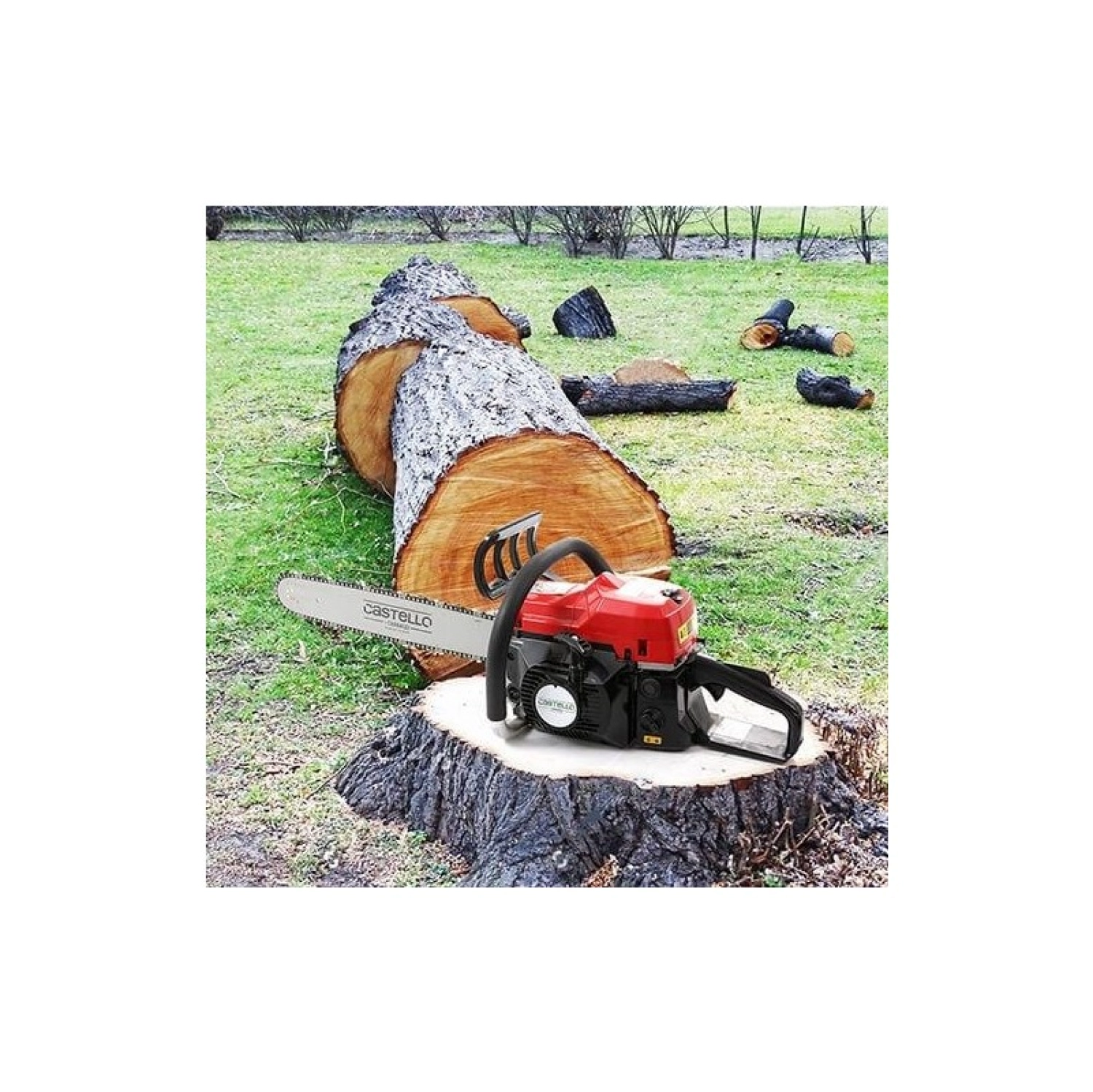 Castello Yd40G 2.5 Hp Benzinli Ağaç Kesme Makinesi - Görsel 2