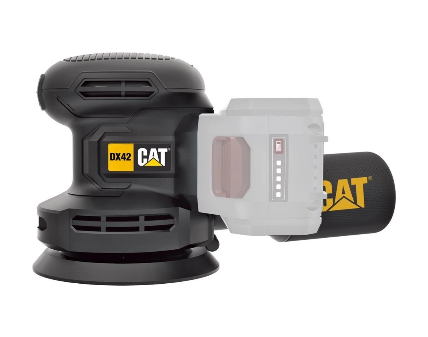 Cat Dx42B 18Volt 125Mm Profesyonel Devir Ayarlı Eksantrik Zımpara - Görsel 2